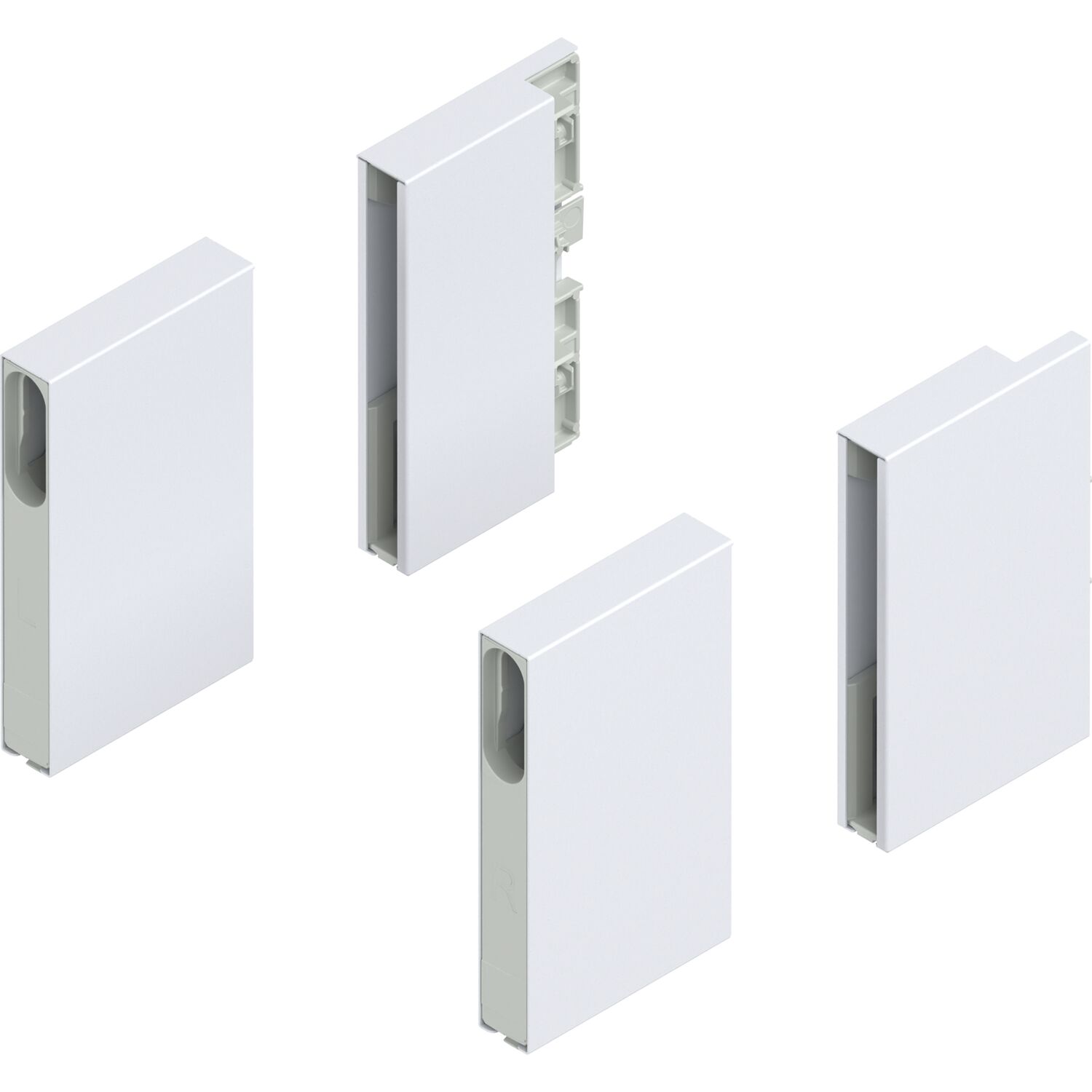 blum MERIVOBOX Boxcover Seidenweiß-matt