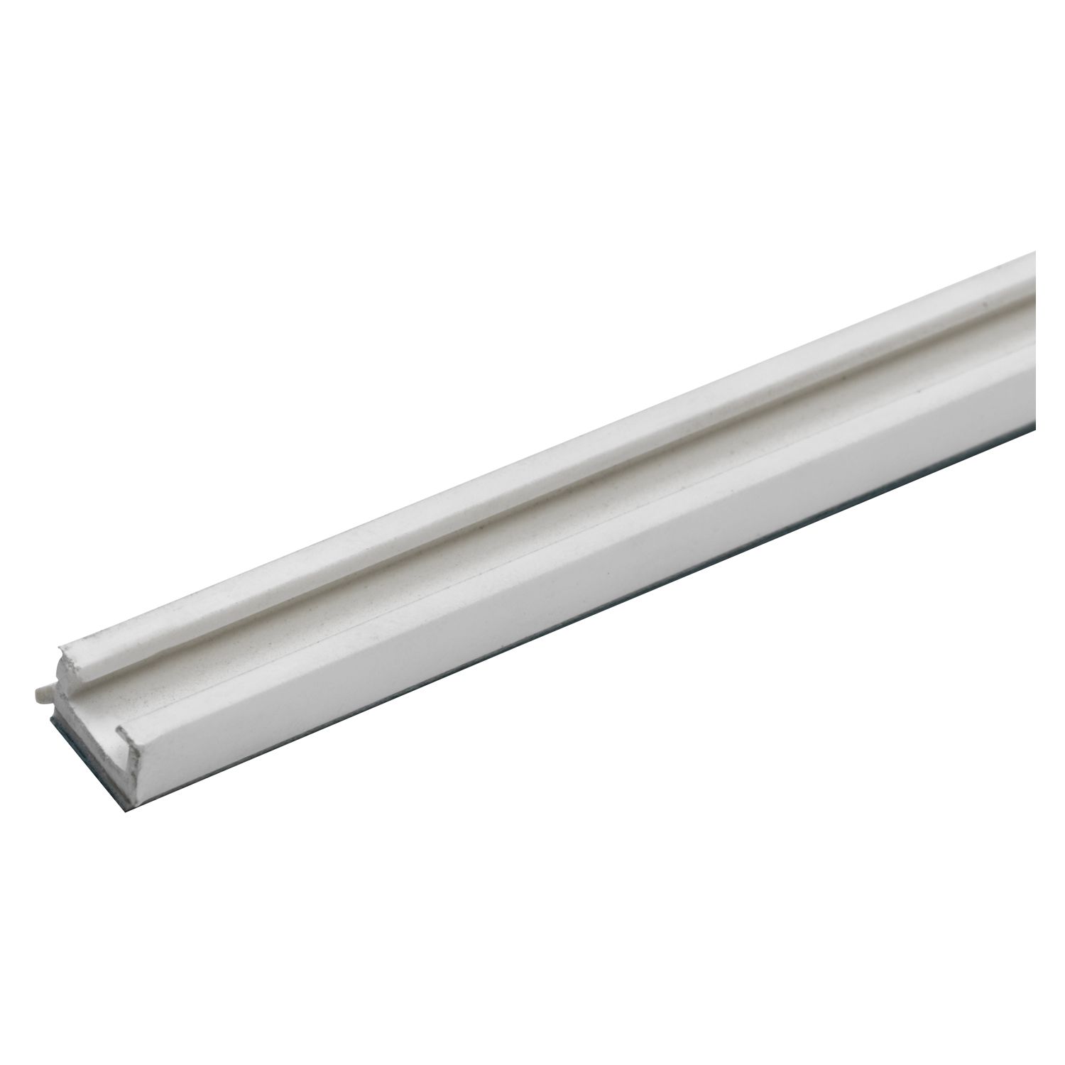 Dichtungs-Halteprofil Isostar SKB selbstklebend, 5000 mm, Hart-PVC weiß