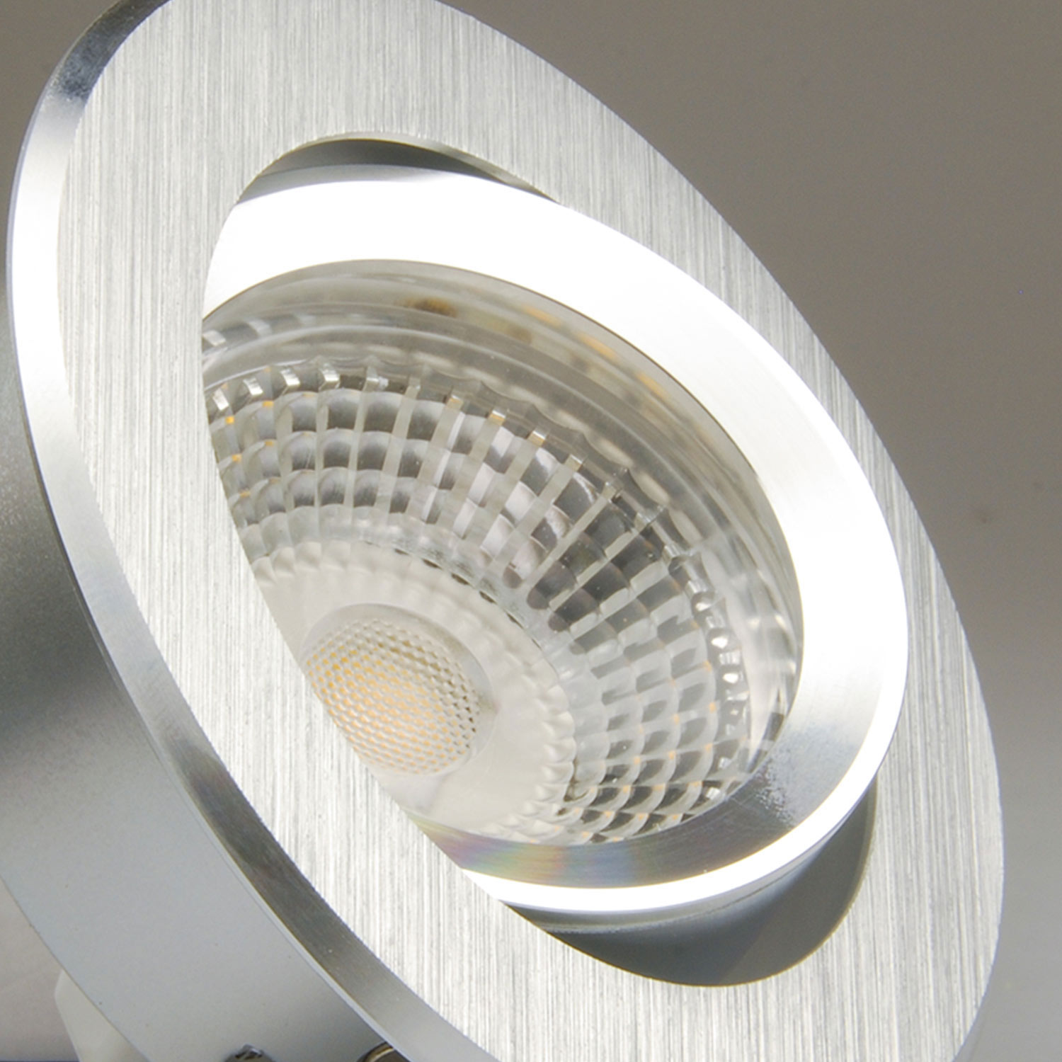 ISOLED GU10 LED Strahler 6W GLAS-COB 70° neutralweiß dimmbar