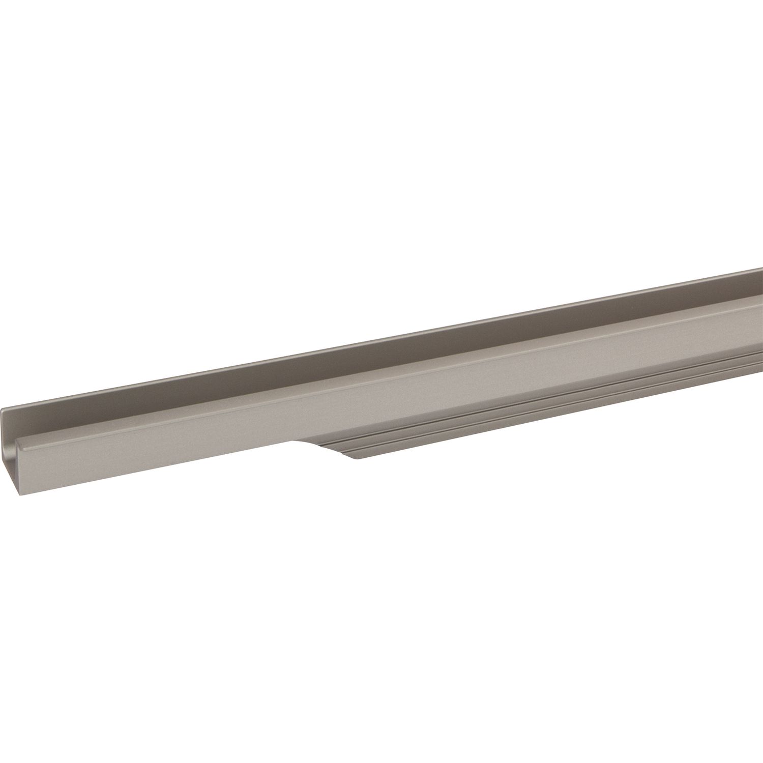 SCHÜCO Griffleiste Prego Länge 895mm Aluminium Edelstahl Effekt