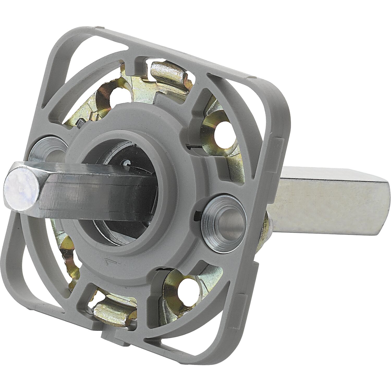 Hoppe HOPPE Montagemodul UP52/RFL eckig, Vierkant 10/72 mm, Stahl aluminiumfarbig