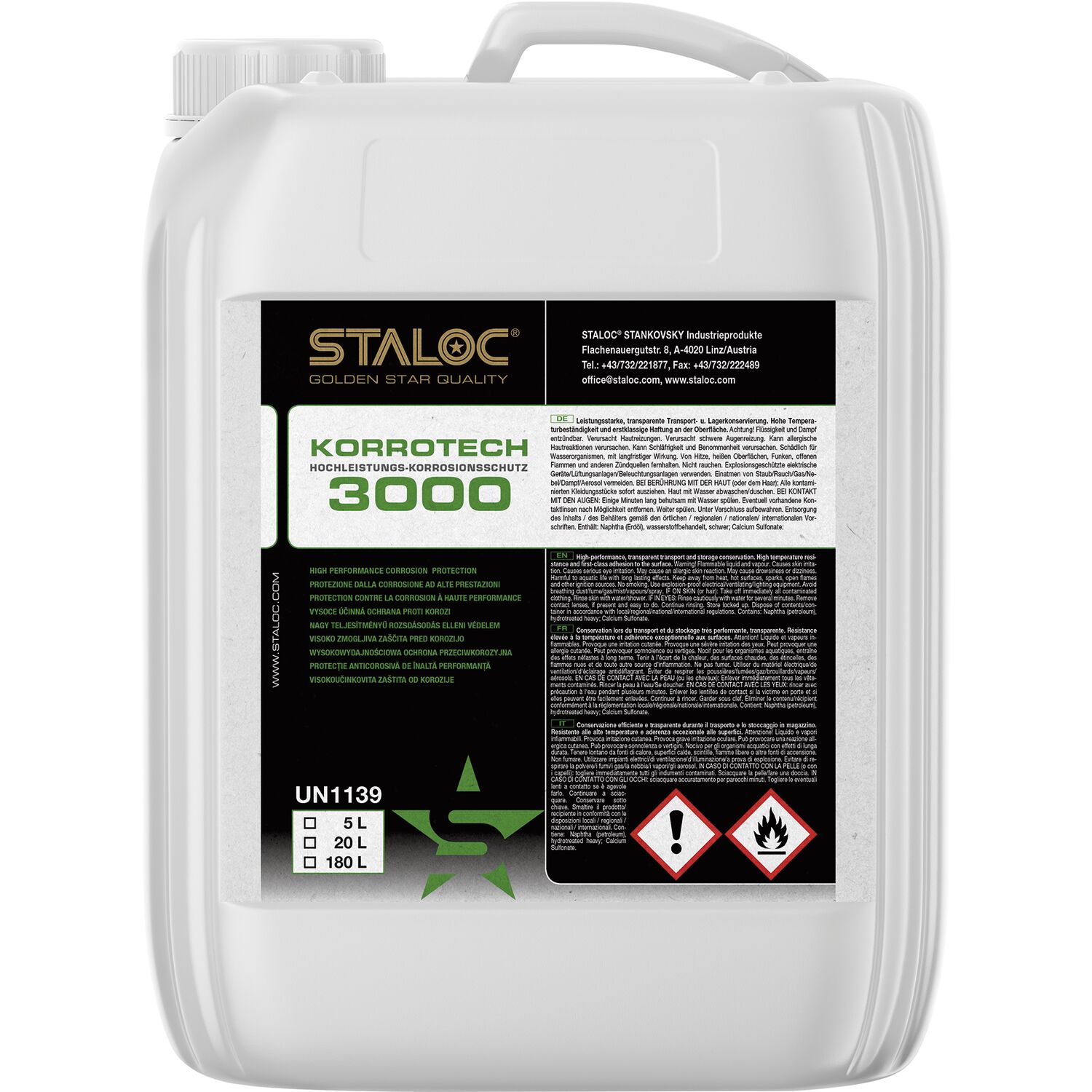 STALOC Korrotech 3000 Hochleistungskorrosionsschutz 5l (5 l)