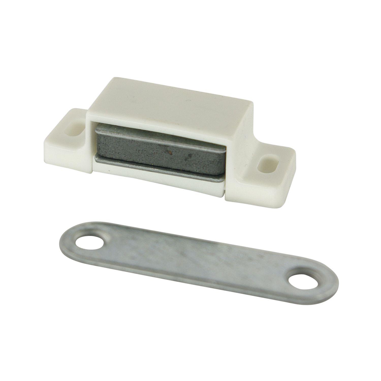 Maco #01.1782 Magnetschnapper M2 inkl. Gegenstück, Haltekraft 6kg, Kunststoff weiß