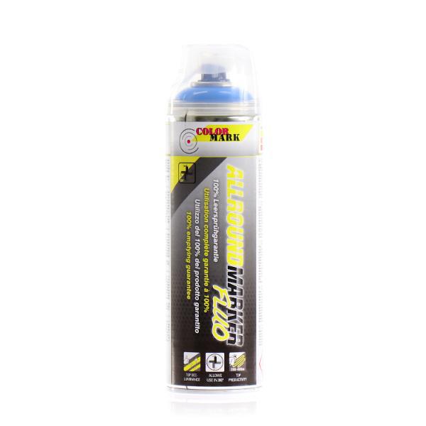 Dupli-Color ColorMark Allroundmarker mit 360°-Ventil leuchtblau (500 ml)
