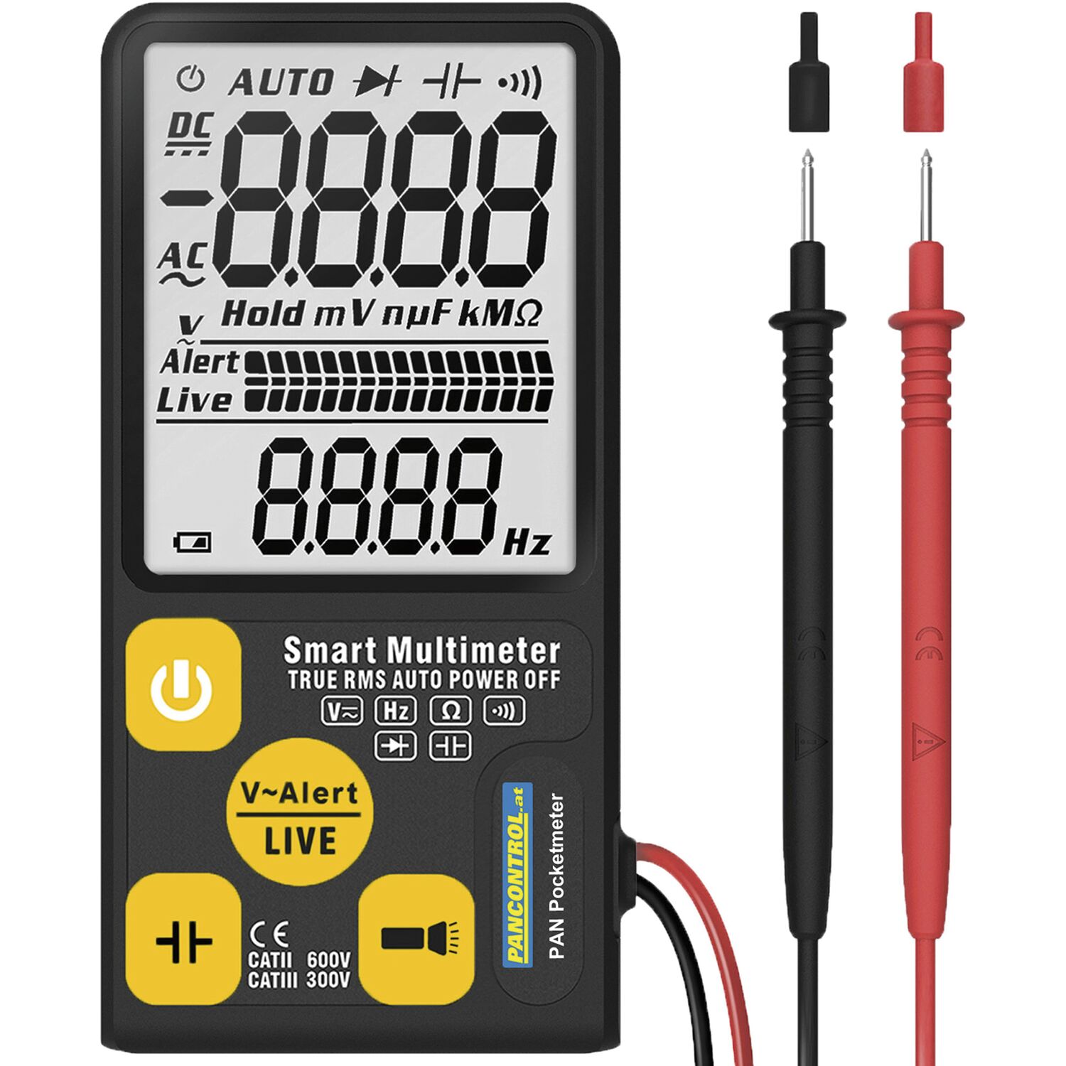 Pancontrol Taschen-Multimeter True RMS PAN Pocketmeter