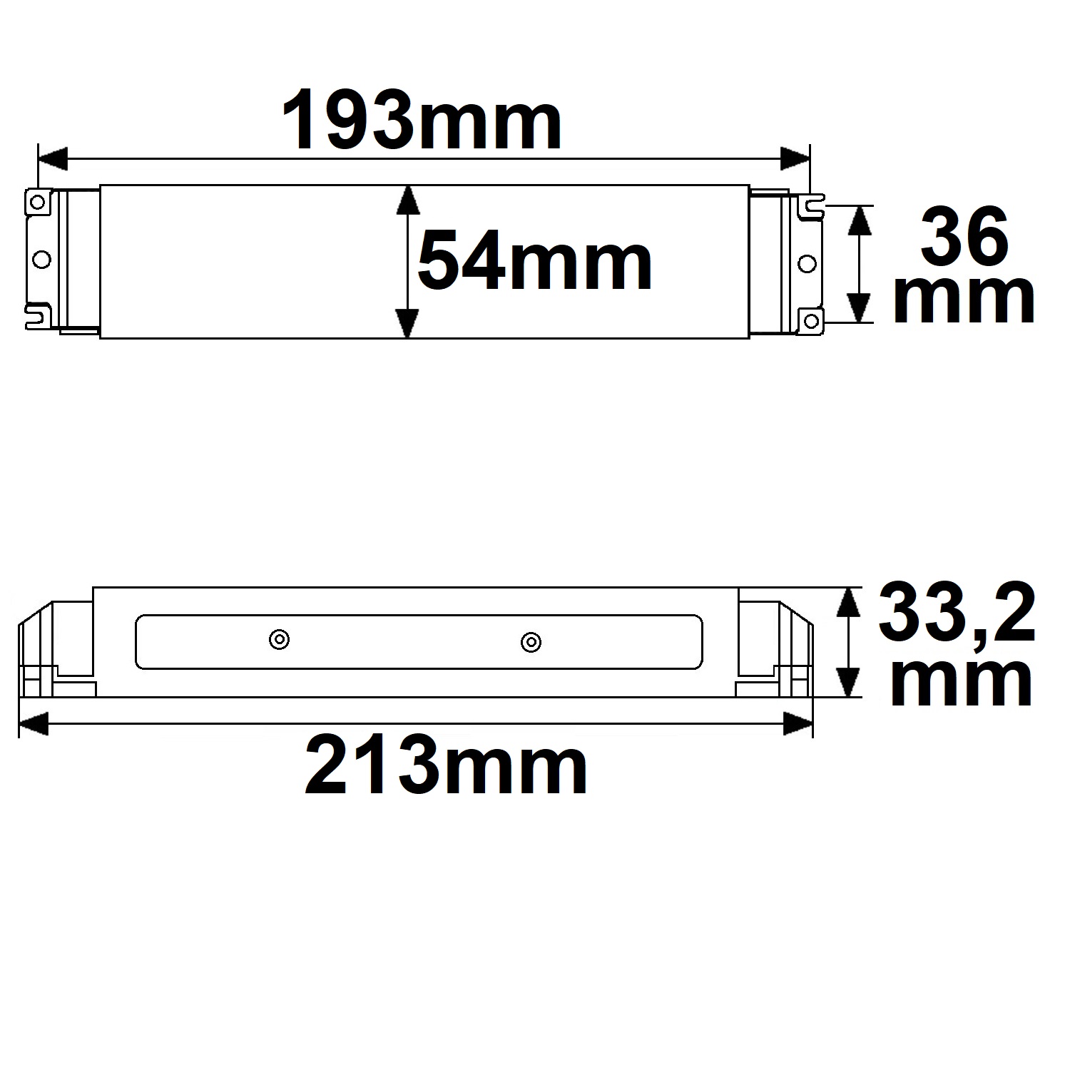ISOLED LED PWM-Trafo 24V/DC 0-75W IP20 Push/DALI dimmbar SELV