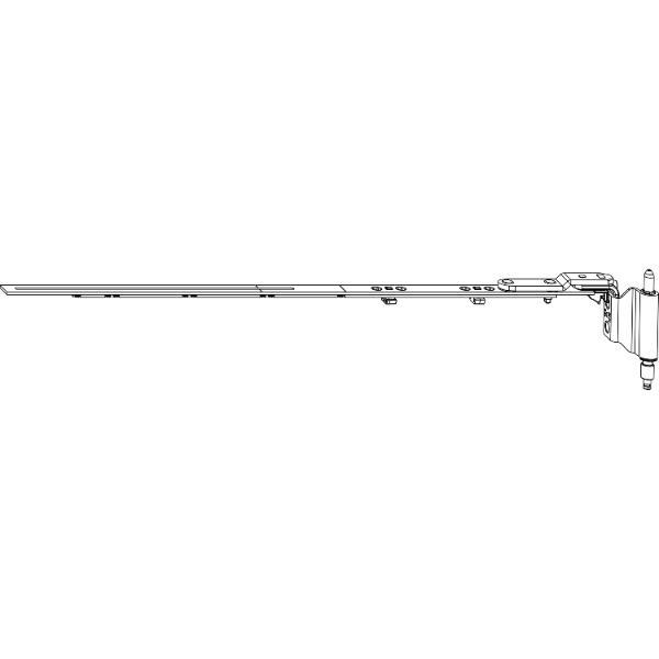 Maco #223798 MACO MM Drehband MAMMUT 180 kg, ablängbar, 12/20-13, titan, rechts (223798)