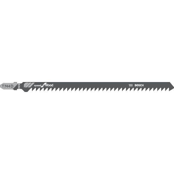 Bosch Stichsägeblatt T744D Holz - 3 Stück