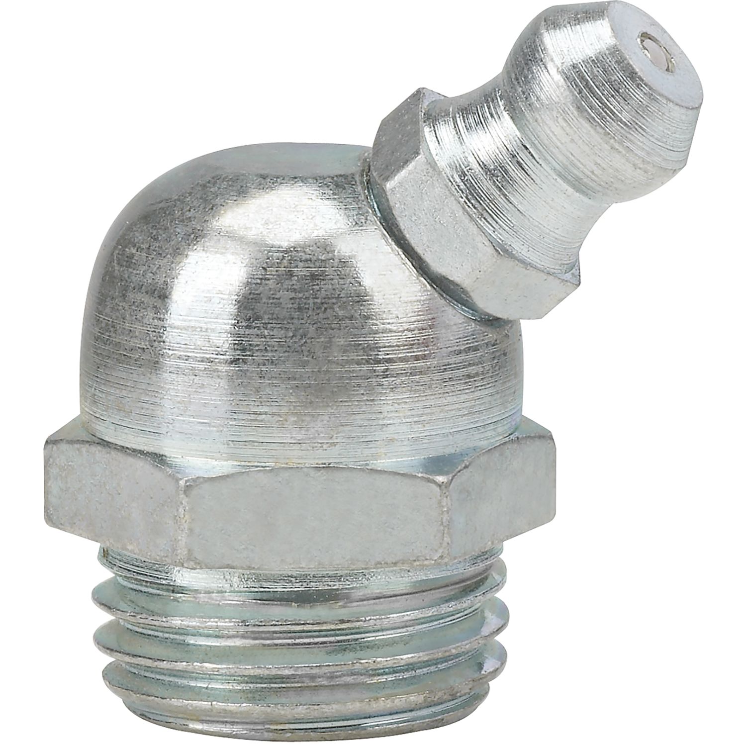 Kegelkopf (Hydraulik) Schmiernippel 45º Winkel H2 Gewinde Größe R1/8"