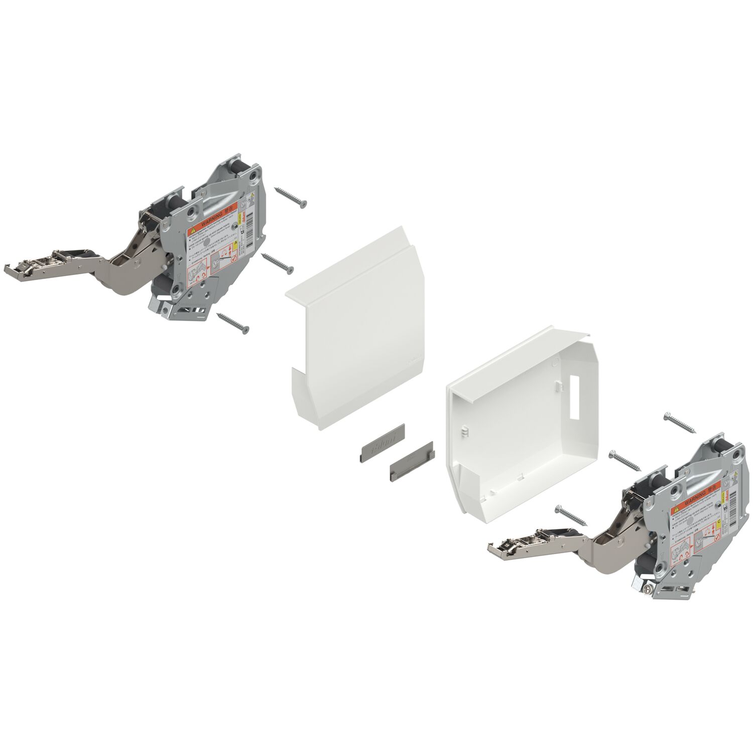 blum AVENTOS HK-S Kraftspeicher, LF 220-500, seidenweiß