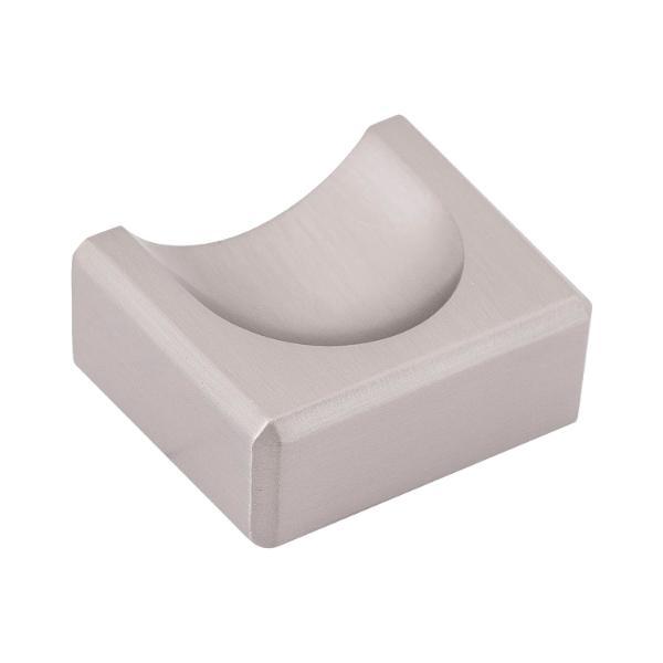 Knopf Fold Breite 40 mm, Höhe 18 mm, ZN Edelstahl Effekt