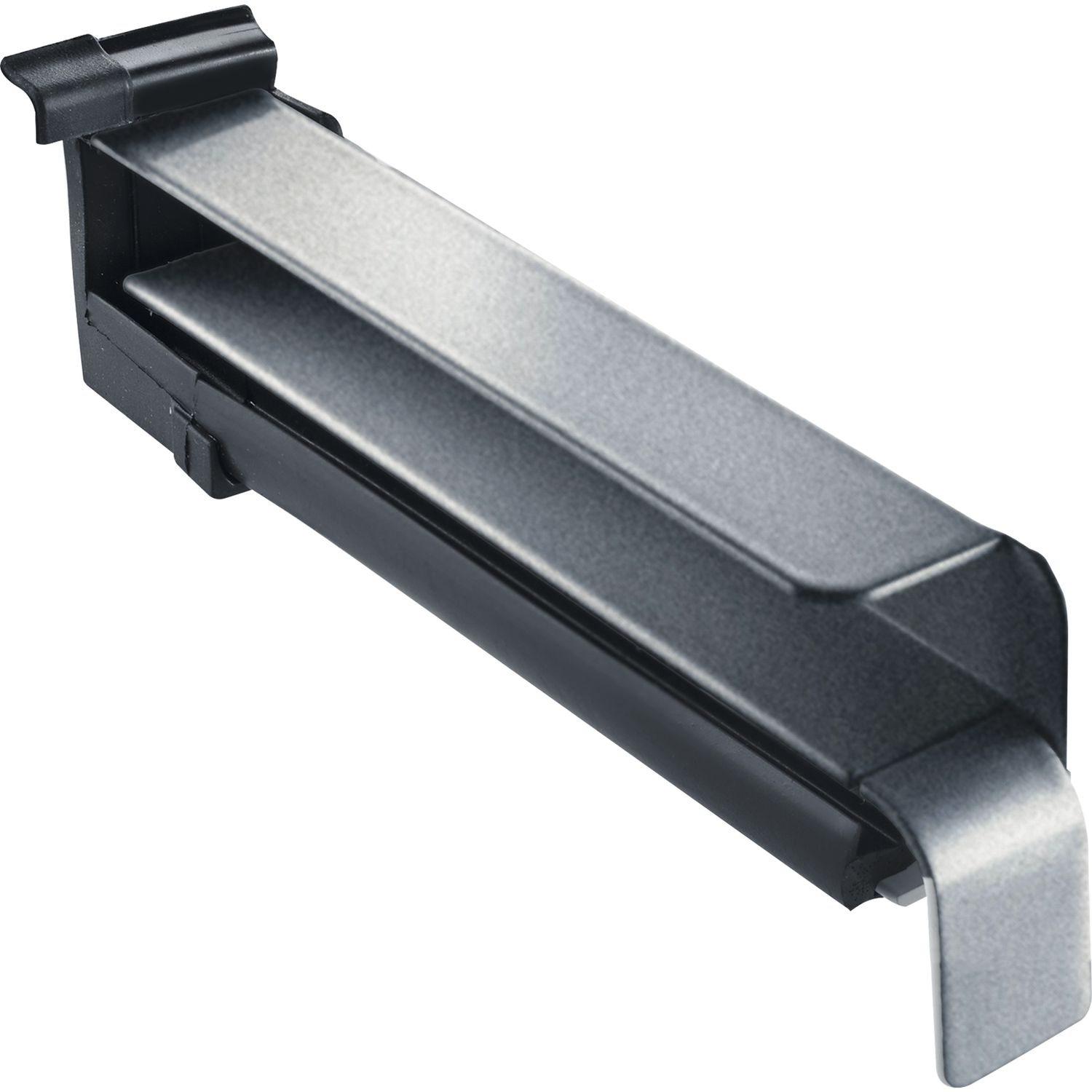 solido Seitenabschluss BF2506 mit Dichtteil für Putz Alu blank 90 mm