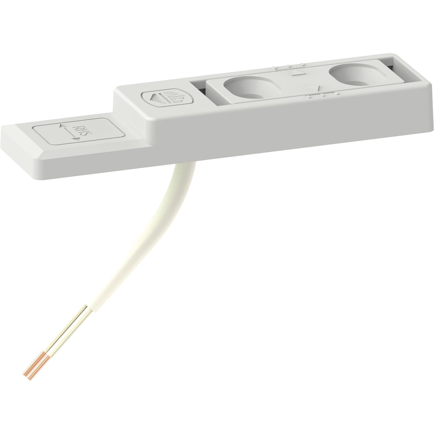Maco #363178 MACO-TRONIC Reedkontakt RVS f. Verschluss-/Kippüberwachung, Kabel 10 m, grau