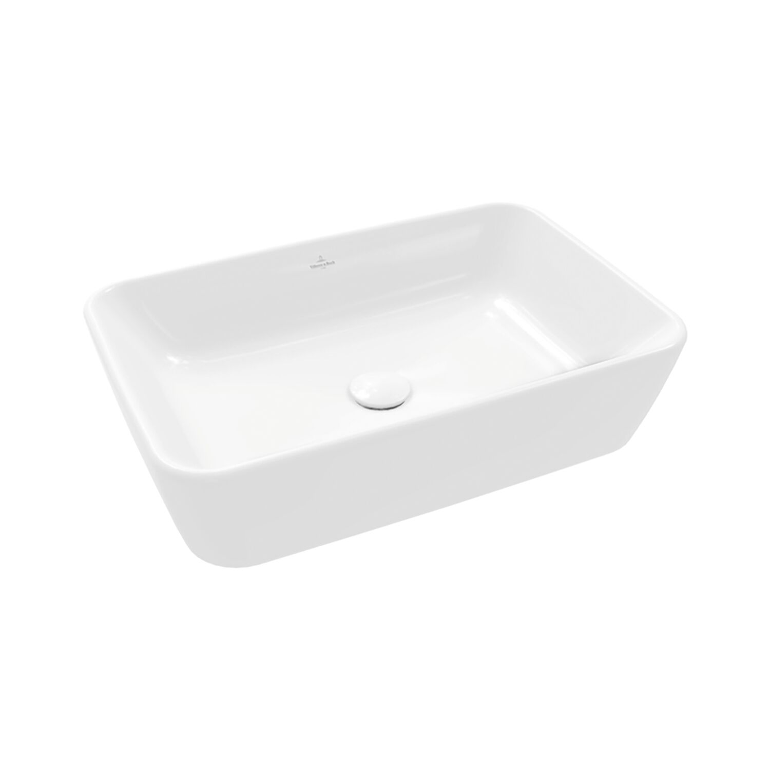 Villeroy & Boch Aufsatzwaschtisch Architectura 5A276001 600 mm, Weiß Alpin