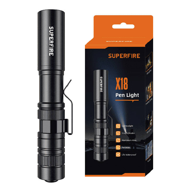 Superfire Taschenlampe X18 55 Lumen
