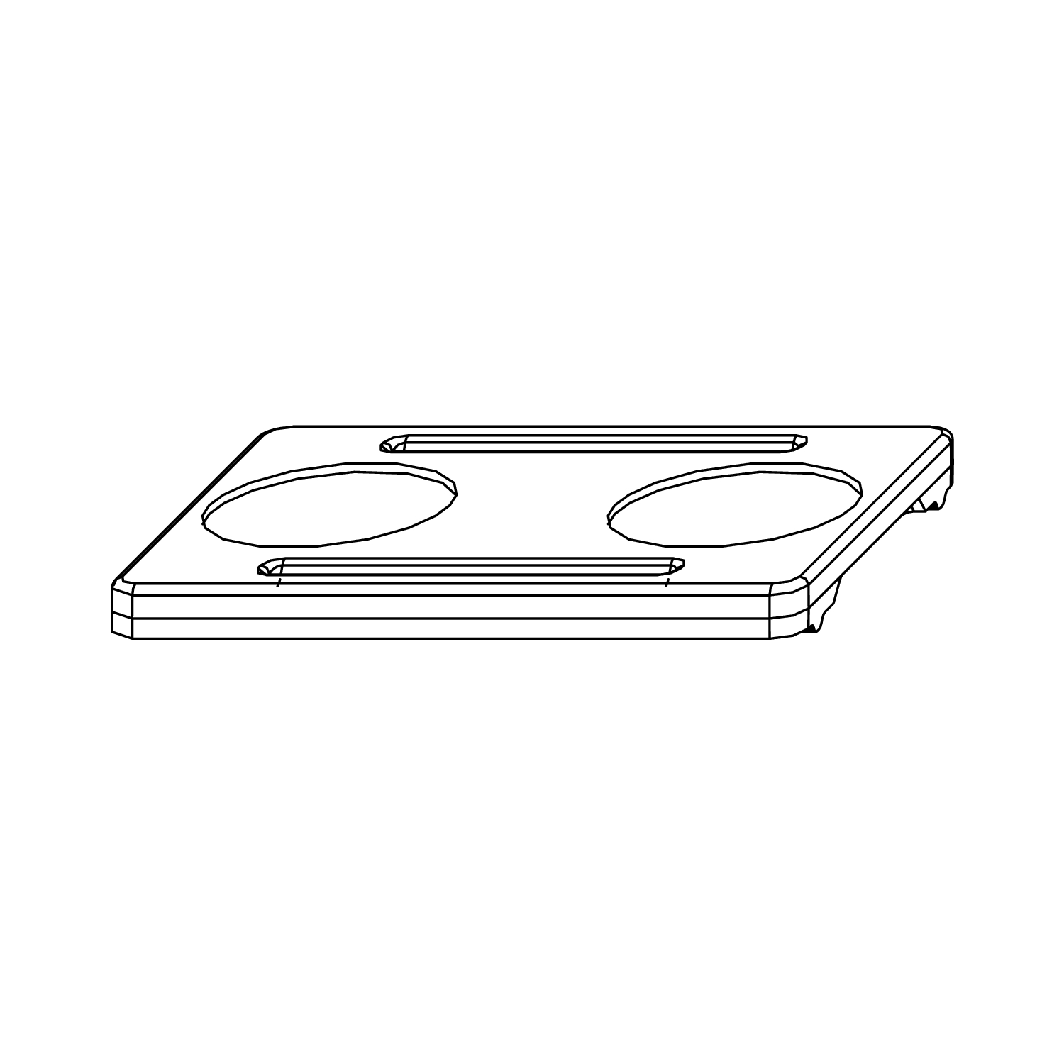 Maco #358368 MACO MM Verbindungsplättchen einbruchhemmend, silber (358368)