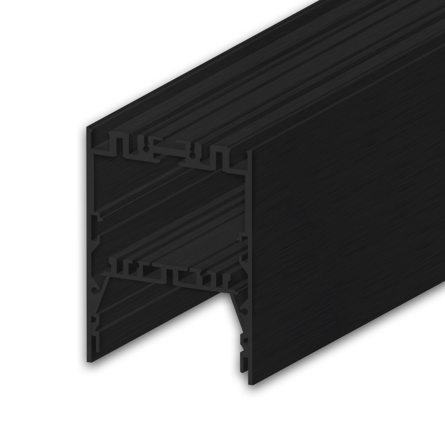 ISOLED LED Leuchtenprofil LAMP40 Aluminium schwarz pulverbeschichtet 300cm