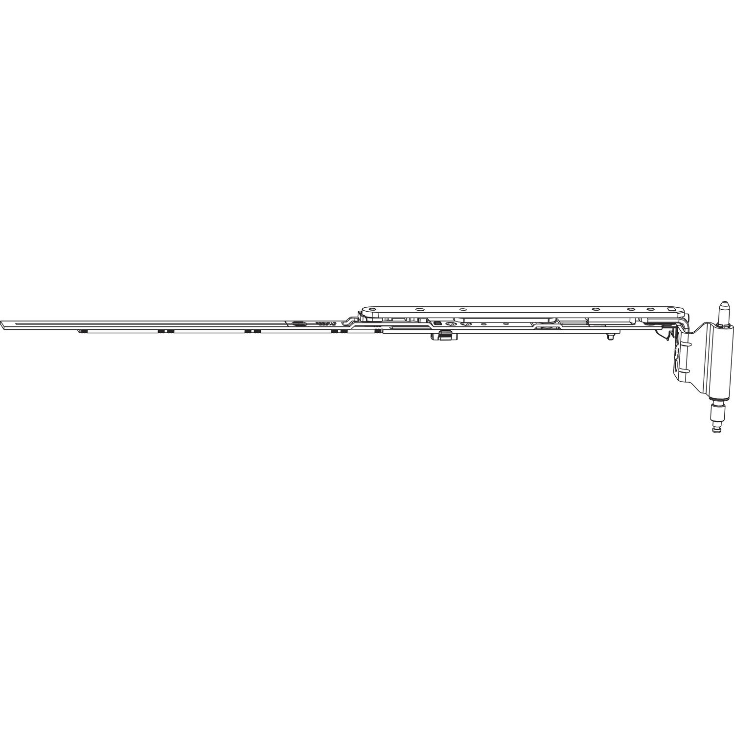Maco #223618 MACO MM Winkelbandschere MAMMUT 220kg Gr. 670 12/20-13, silber, rechts (223618)