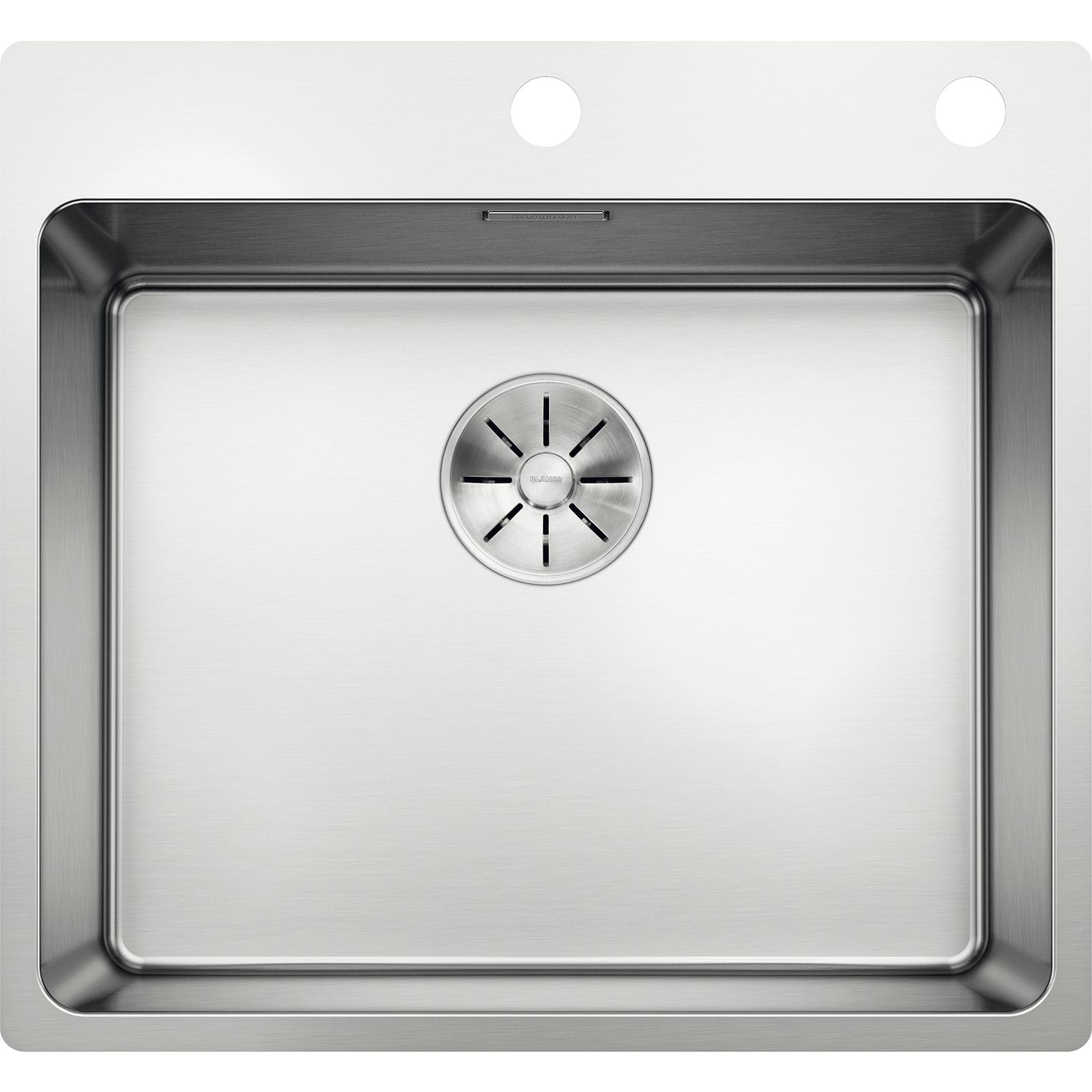 BLANCO 2D-Spüle Andano 500-IF/A mit Push Control Edelstahl