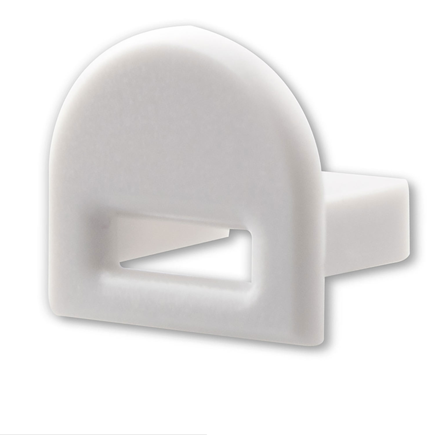 ISOLED Endkappe EC38 für SURF12 BORDERLESS FLAT mit COVER5 mit Kabeldurchführung