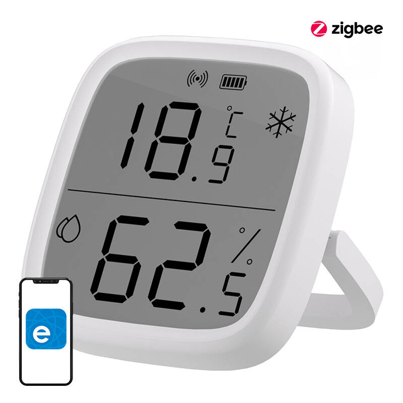 Sonoff Zigbee LCD Smart Temperatur Feuchtigkeitssensor SNZB-02D