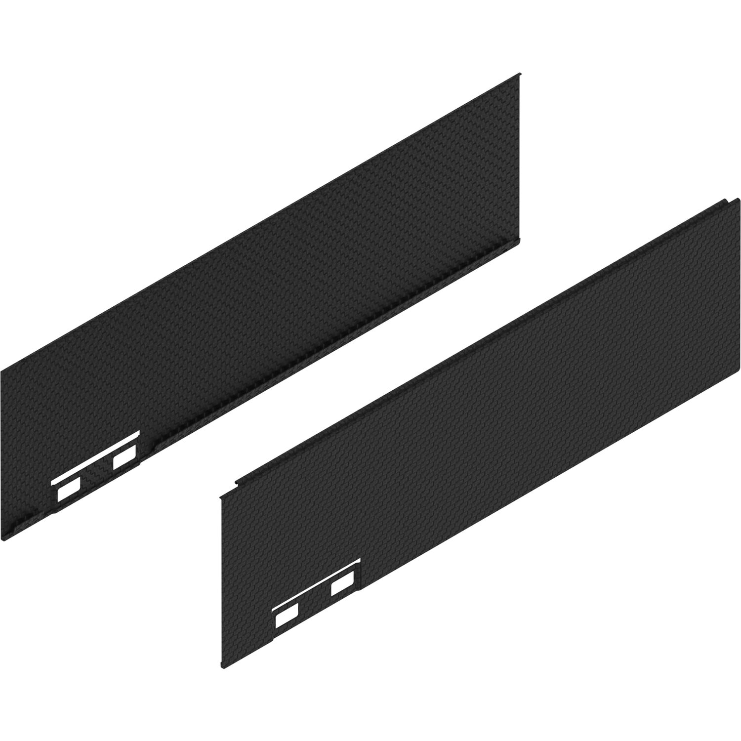 blum LEGRABOX special edition Dekorelement Höhe M, NL 300 mm, Carbon look