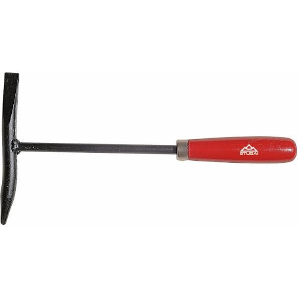 STUBAI Schlackenhammer mit lackiertem Heft 350g