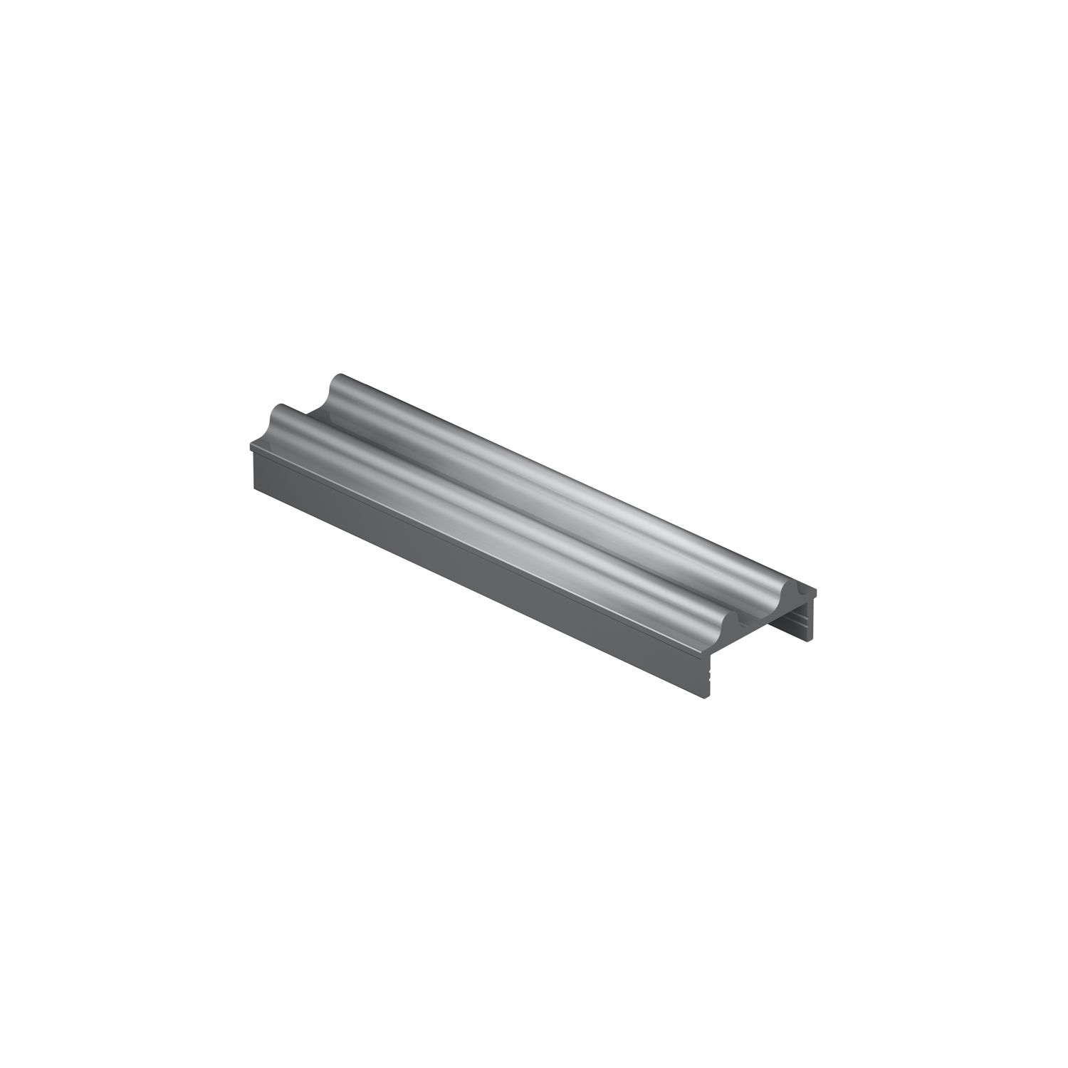 ninka SUPRA Rahmen - Laufschiene auf Maß, Aluminium natur eloxiert (250 mm)