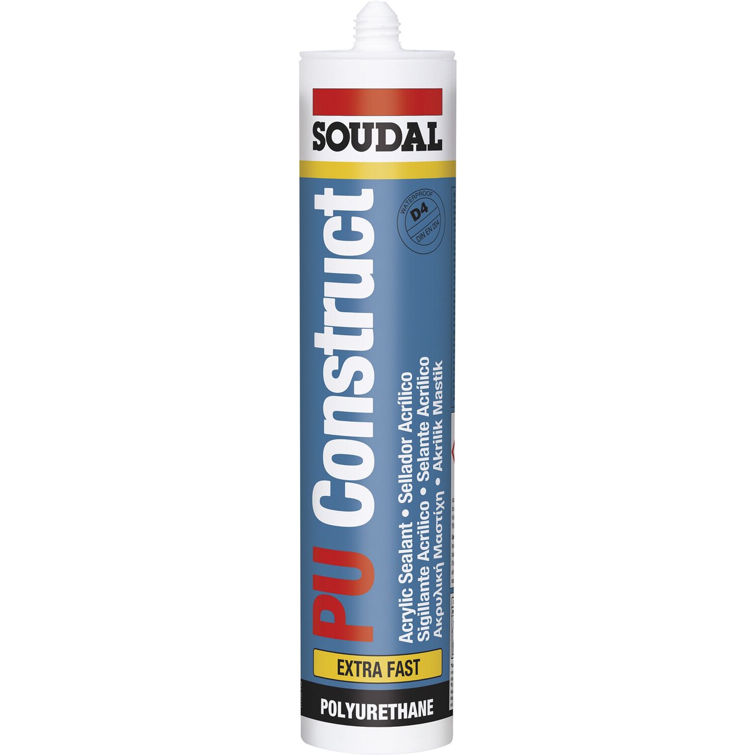 SOUDAL Konstruktionskleber - PU-Construct 310ml, D4, beige