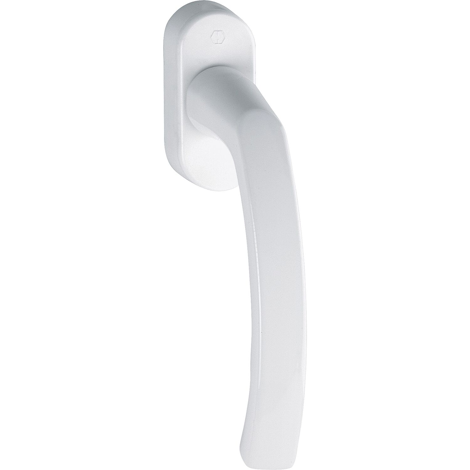 Hoppe Fenstergriff LIÈGE Vierkant 7x32mm Alu weiß