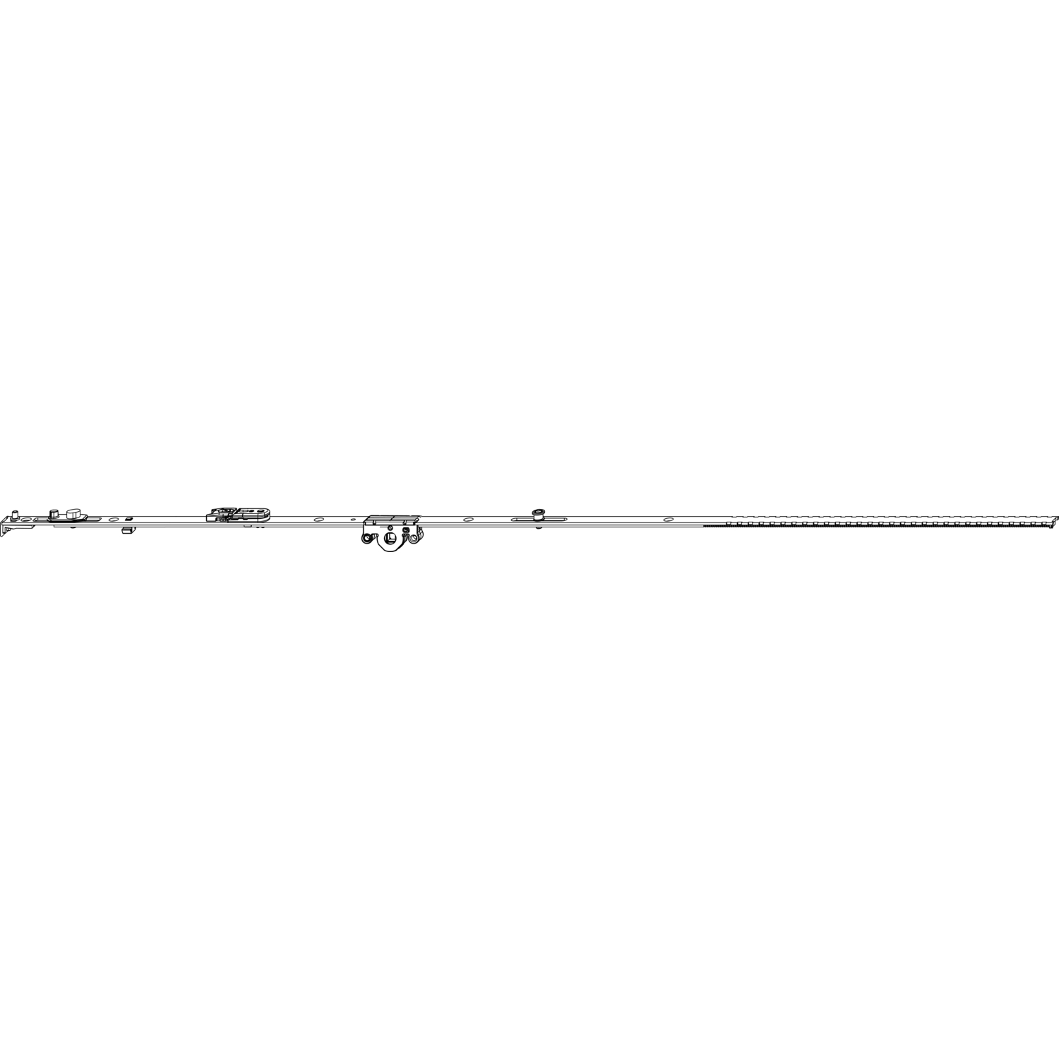 Maco #55994 MACO MT DK-Getriebe fix, DM 15 mm, 1iS, FFH 801-1000 mm, Gr. 2 (55994)