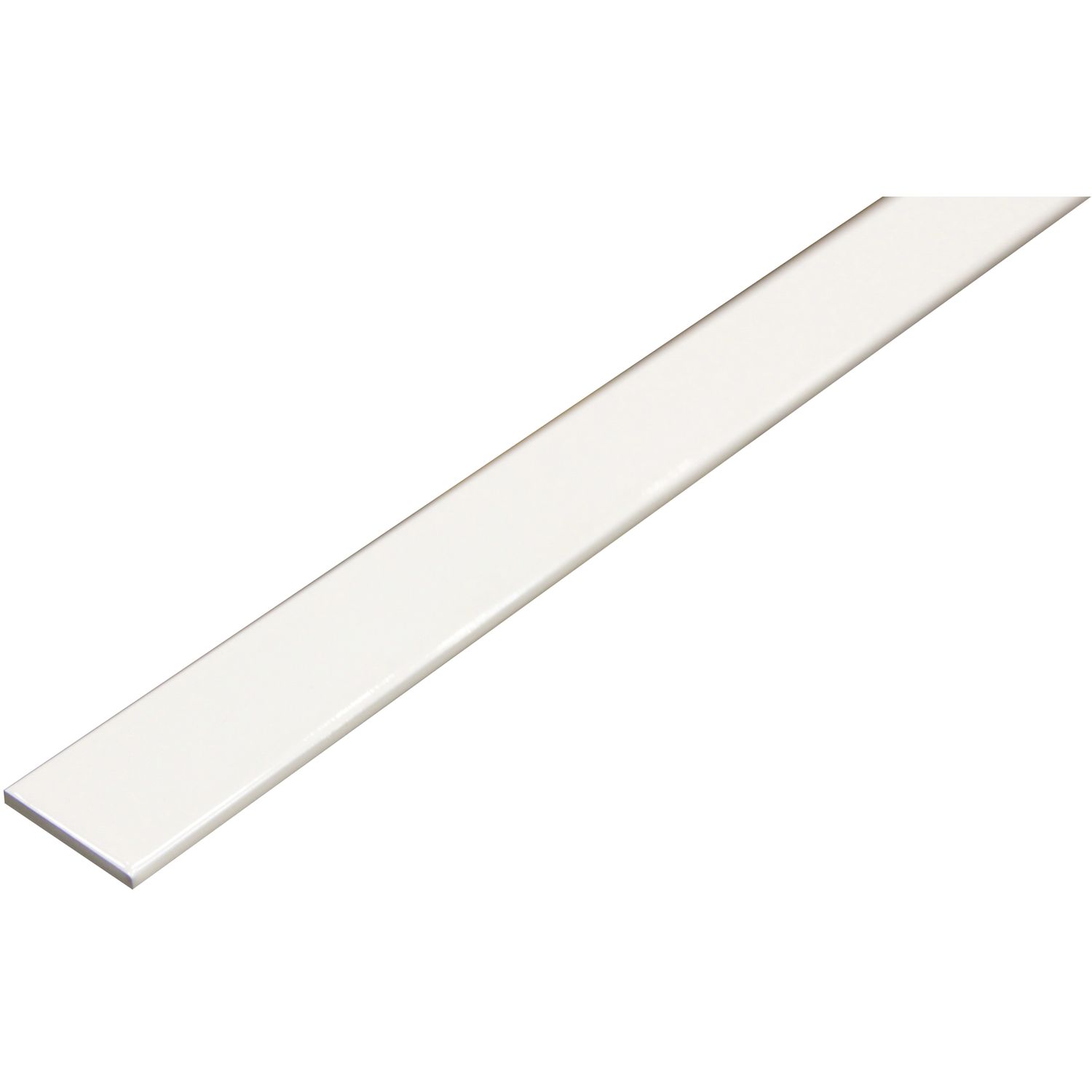 ninka Aluminium Flachstange AlMgSi0,5 (6060) F22 RAL 9010 weiß 20/2 mm (6 m)