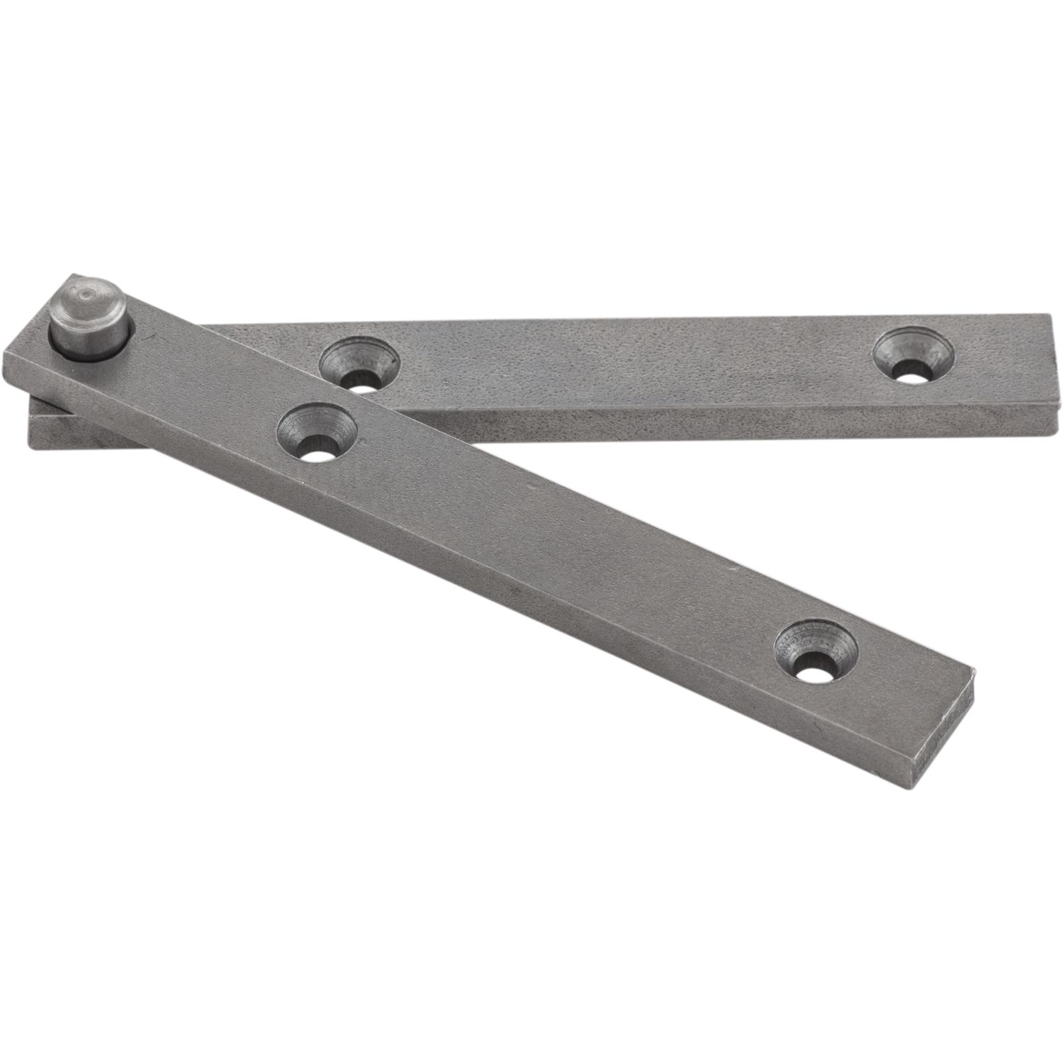 Schösswender Zapfenband ohne Anschlag, 80x10x3 mm, Stahl blank