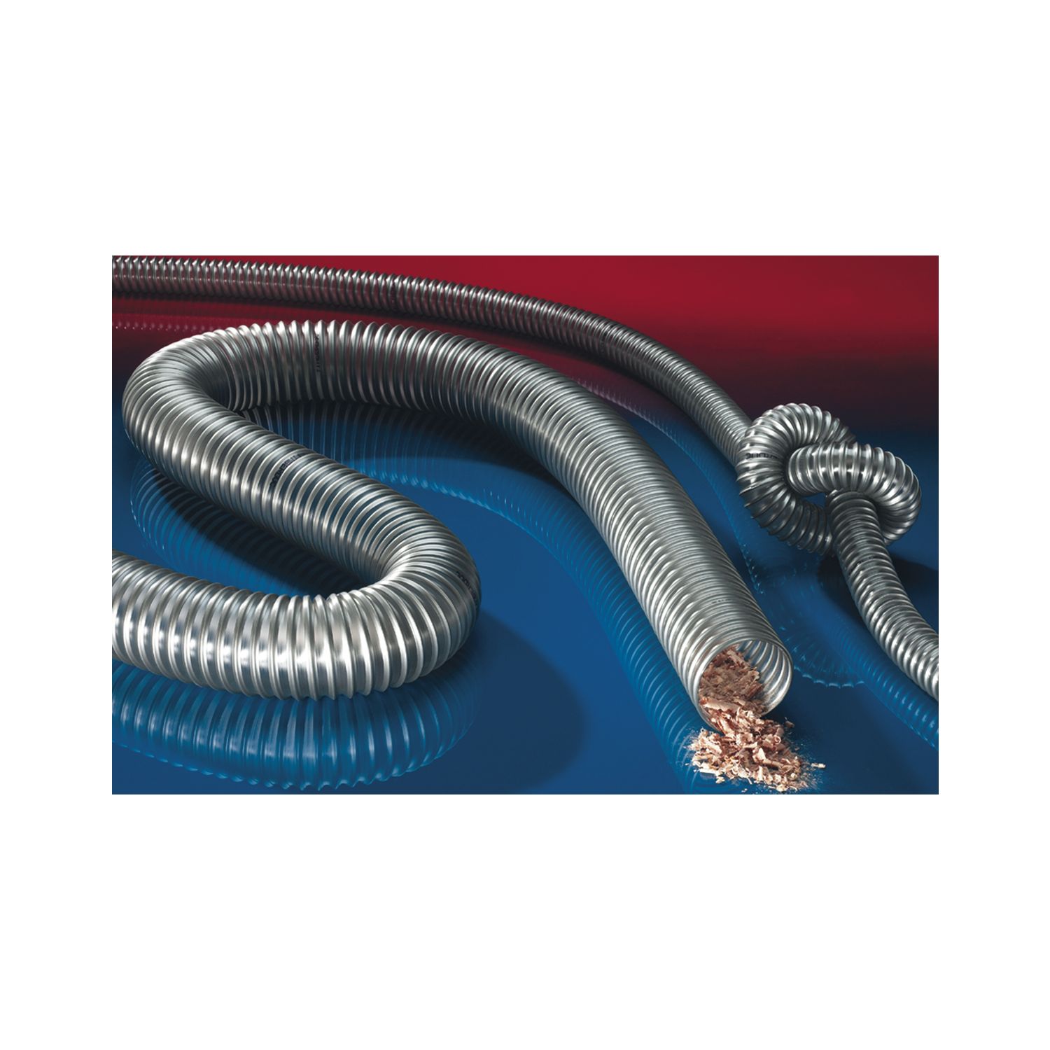 Flexibler Absaugschlauch TIMBERDUC® 532 PUR-SE - DM 180 mm