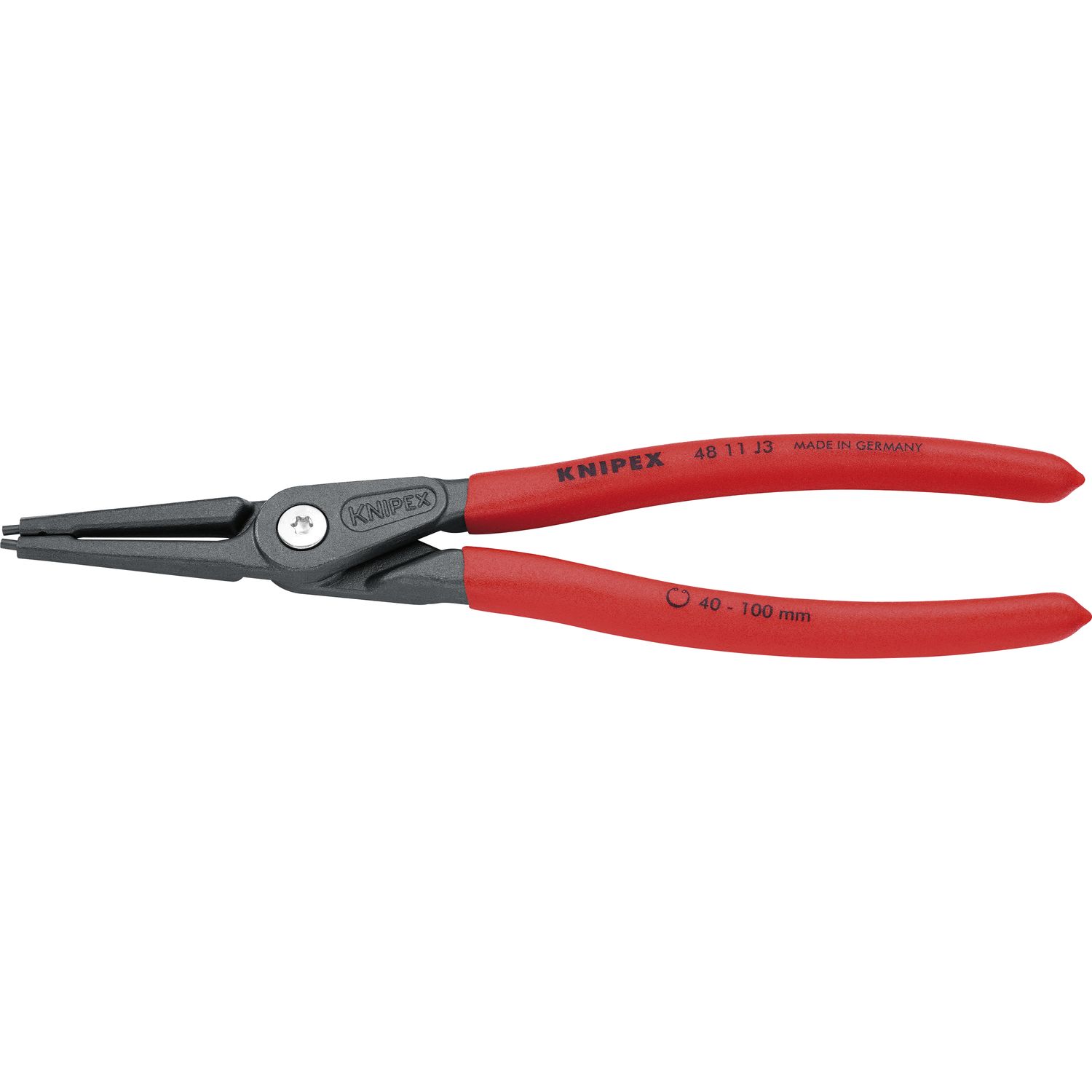 Knipex Präzisions Sicherungsringzange 4811 J3 DIN 5256 C innen gerade