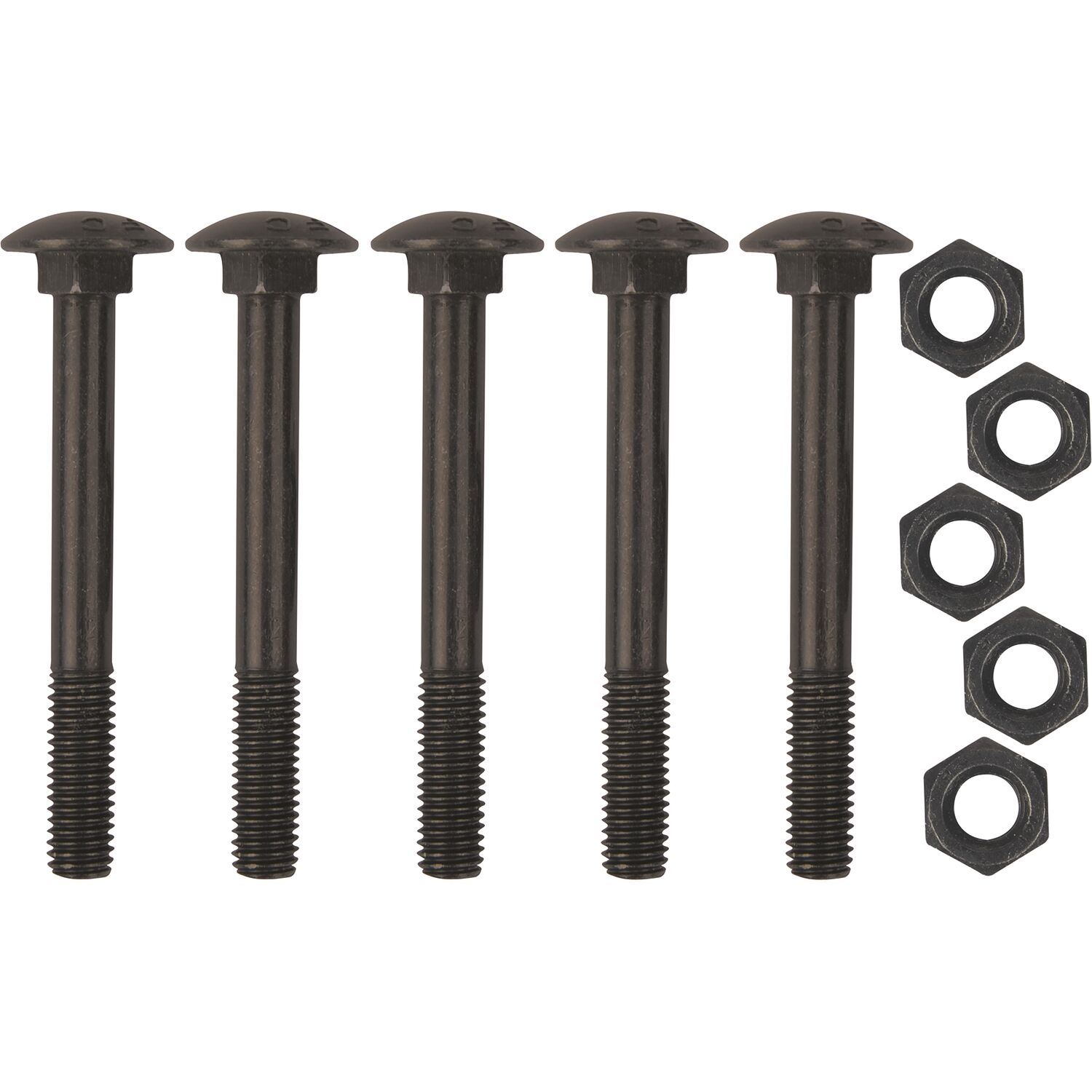 Sonneck Schraubenset für Langband einseitig 900mm, Schwalbenschwanz, schwarz verzinkt