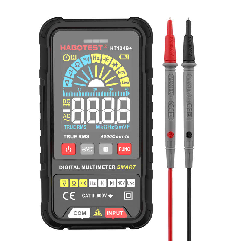 Habotest Digital Universal Multimeter HT124B+