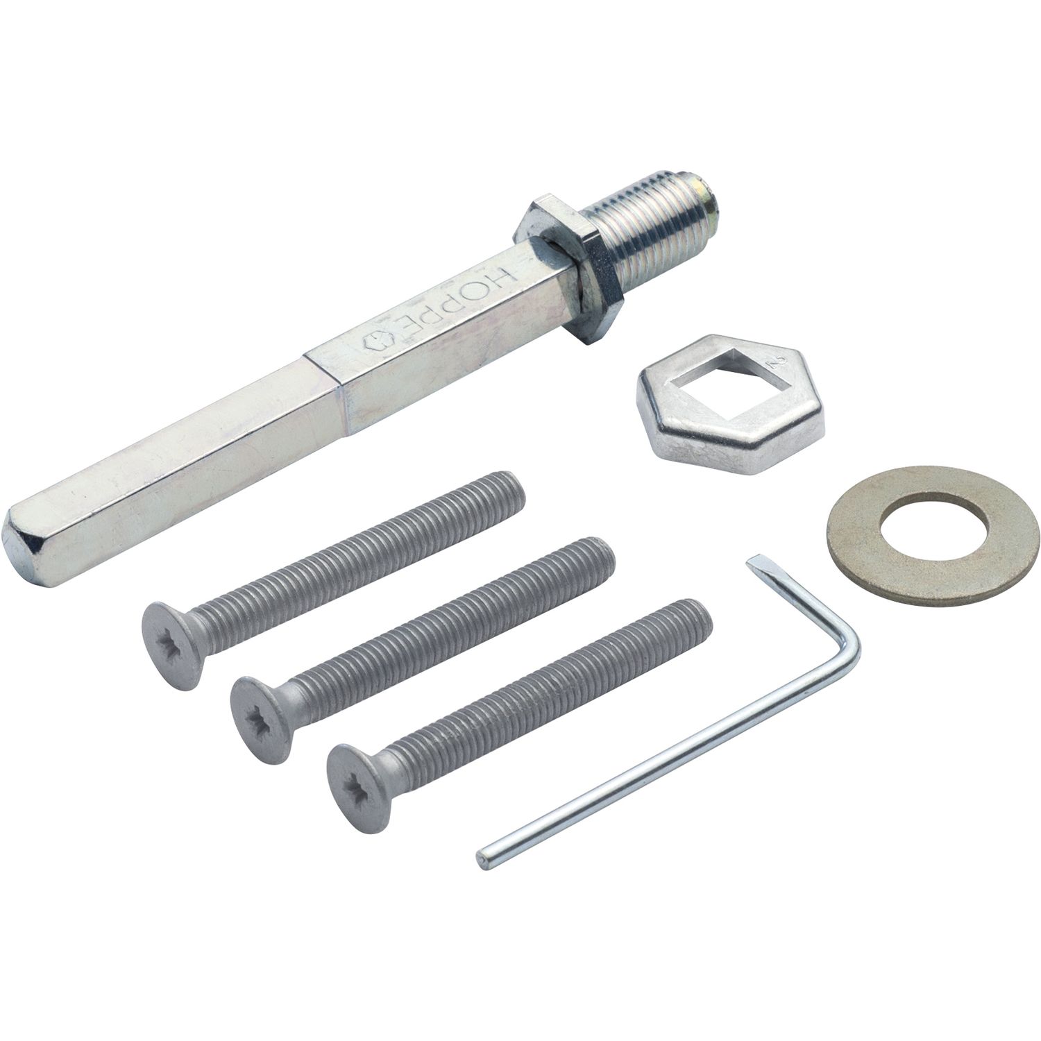 Hoppe HOPPE Befestigungsset zu Sicherheits-Wechselgarnitur Türstärke 37-42 mm