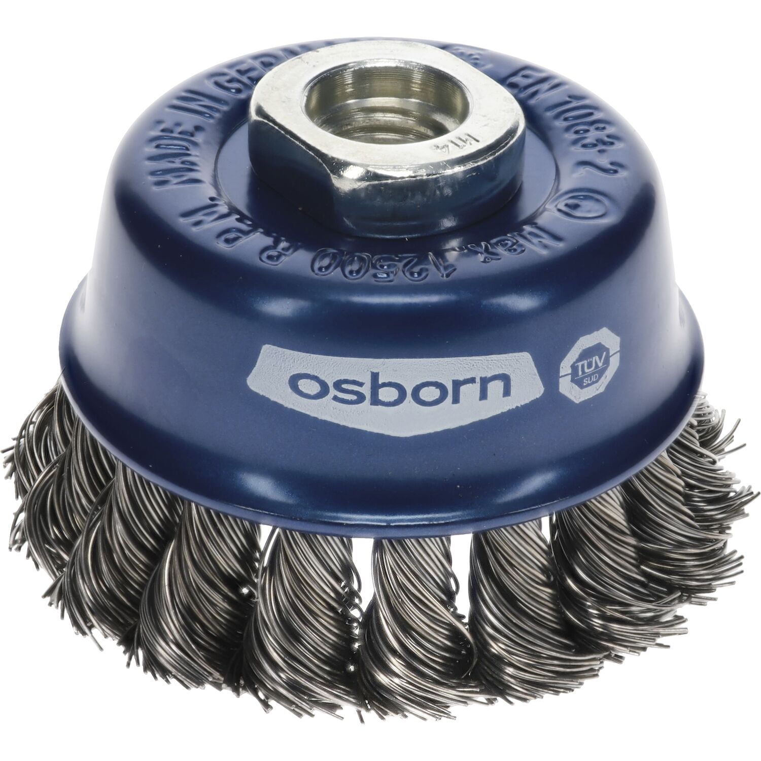 OSBORN Topfbürste 65 x 20 mm Stahldraht gezopft M14