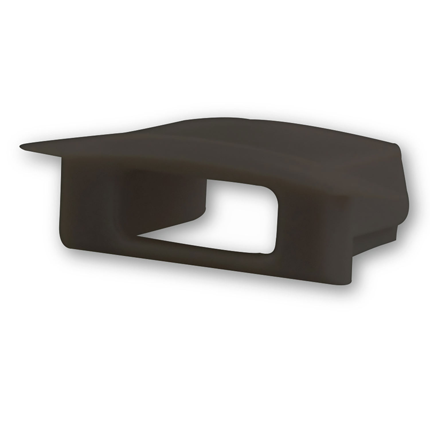 ISOLED Endkappe EC26B schwarz für Profil DIVE12 FLAT mit Kabeldurchführung 1 STK