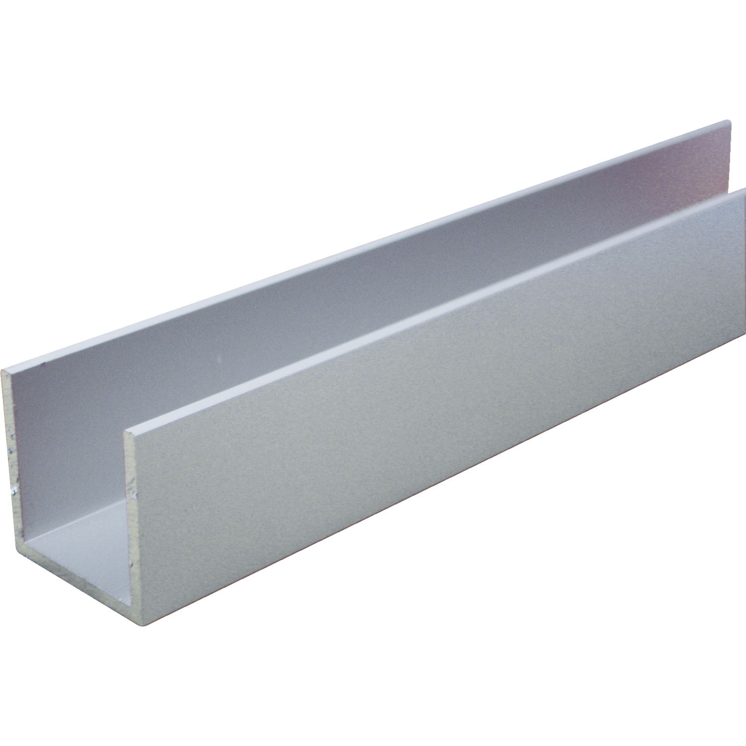 ninka Aluminium U-Profil Edelstahloptik A1/C31 ungleichschenkelig 50/20/50/2 mm (6 m)