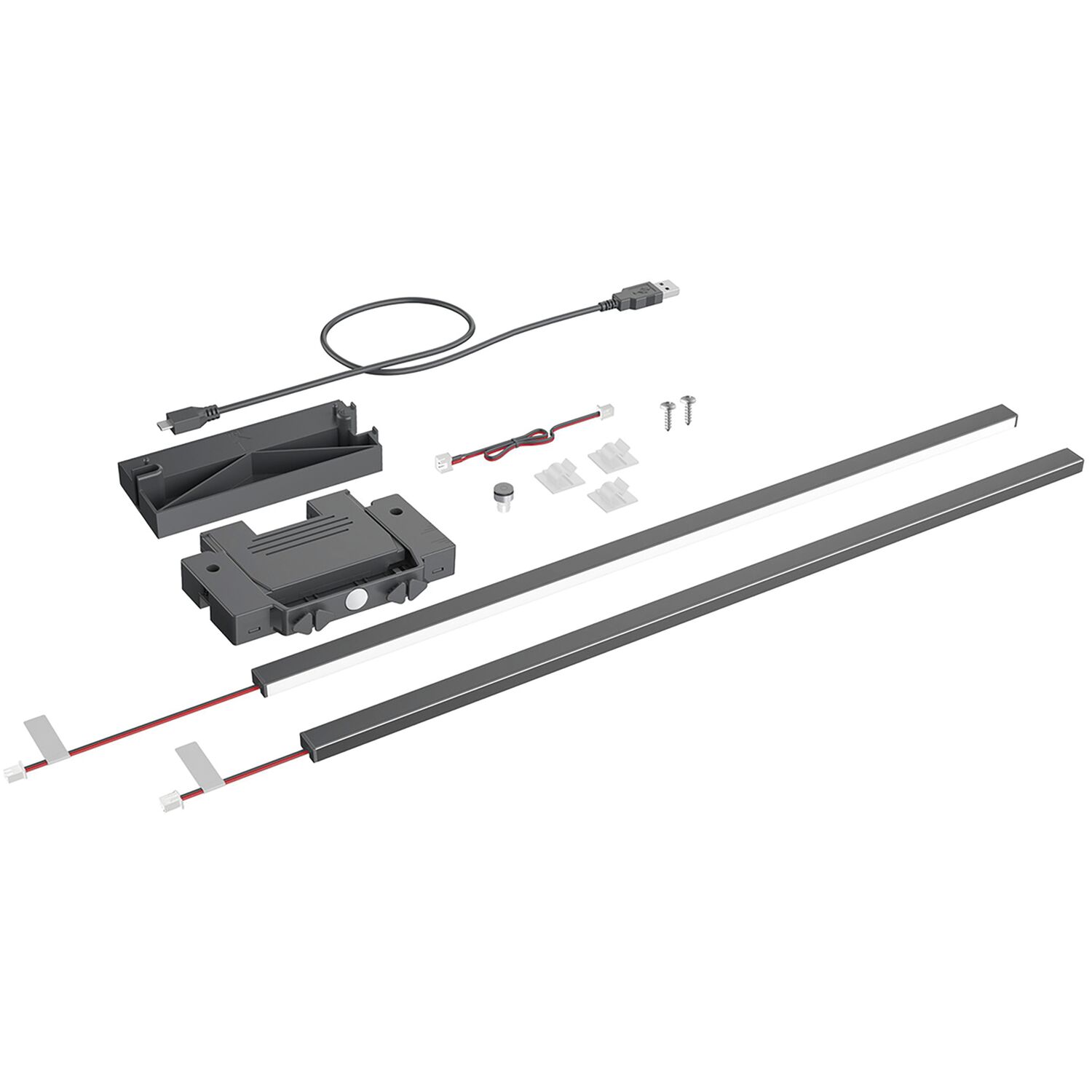 Hettich AvanTech YOU Illumination Designprofil 450, anthrazit