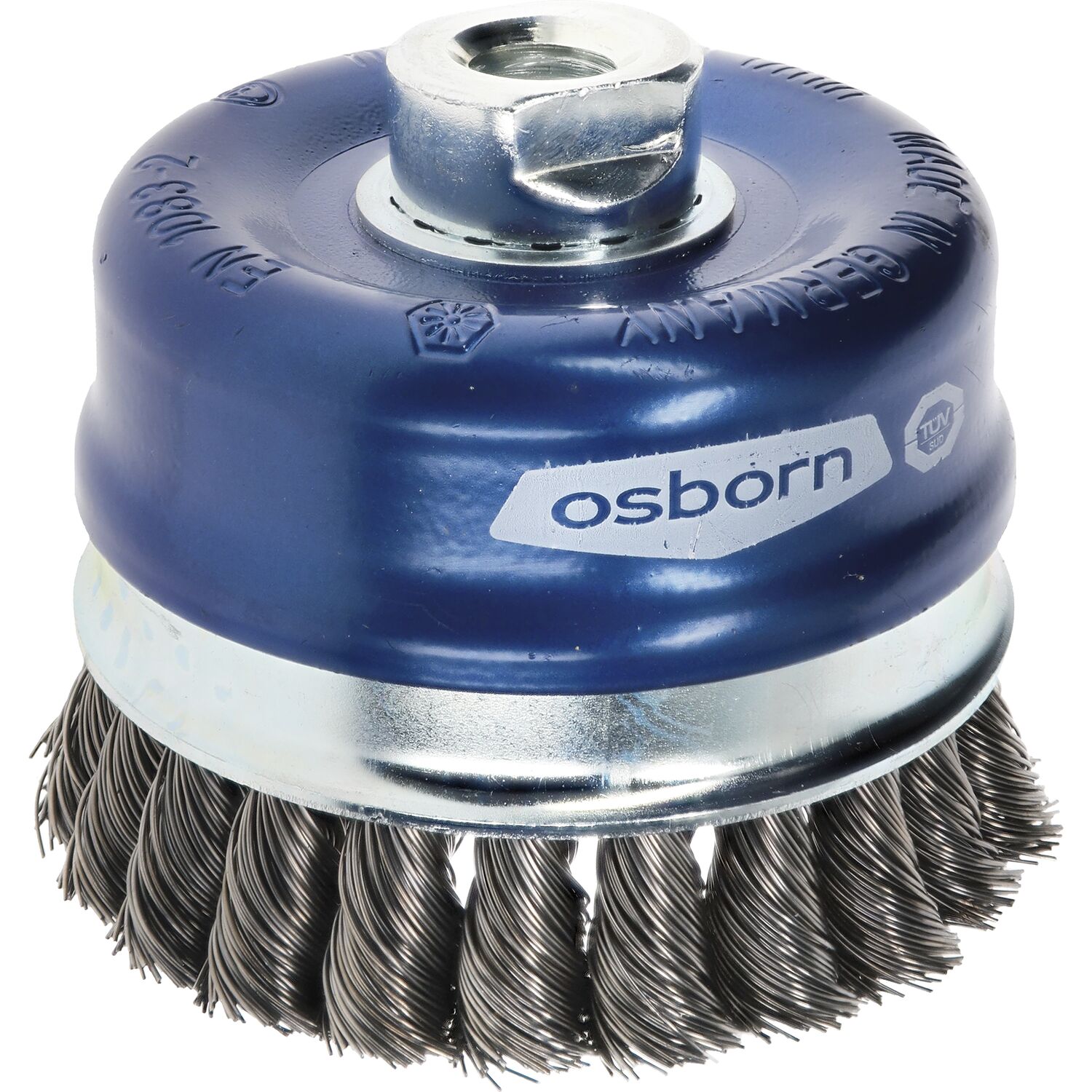 OSBORN Topfbürste 80 x 20 mm Stahldraht gezopft M14