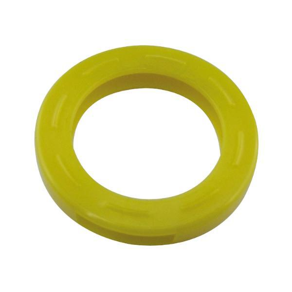 Kennring rund, für Zylinderschlüssel Ø 24 mm, Kunststoff gelb