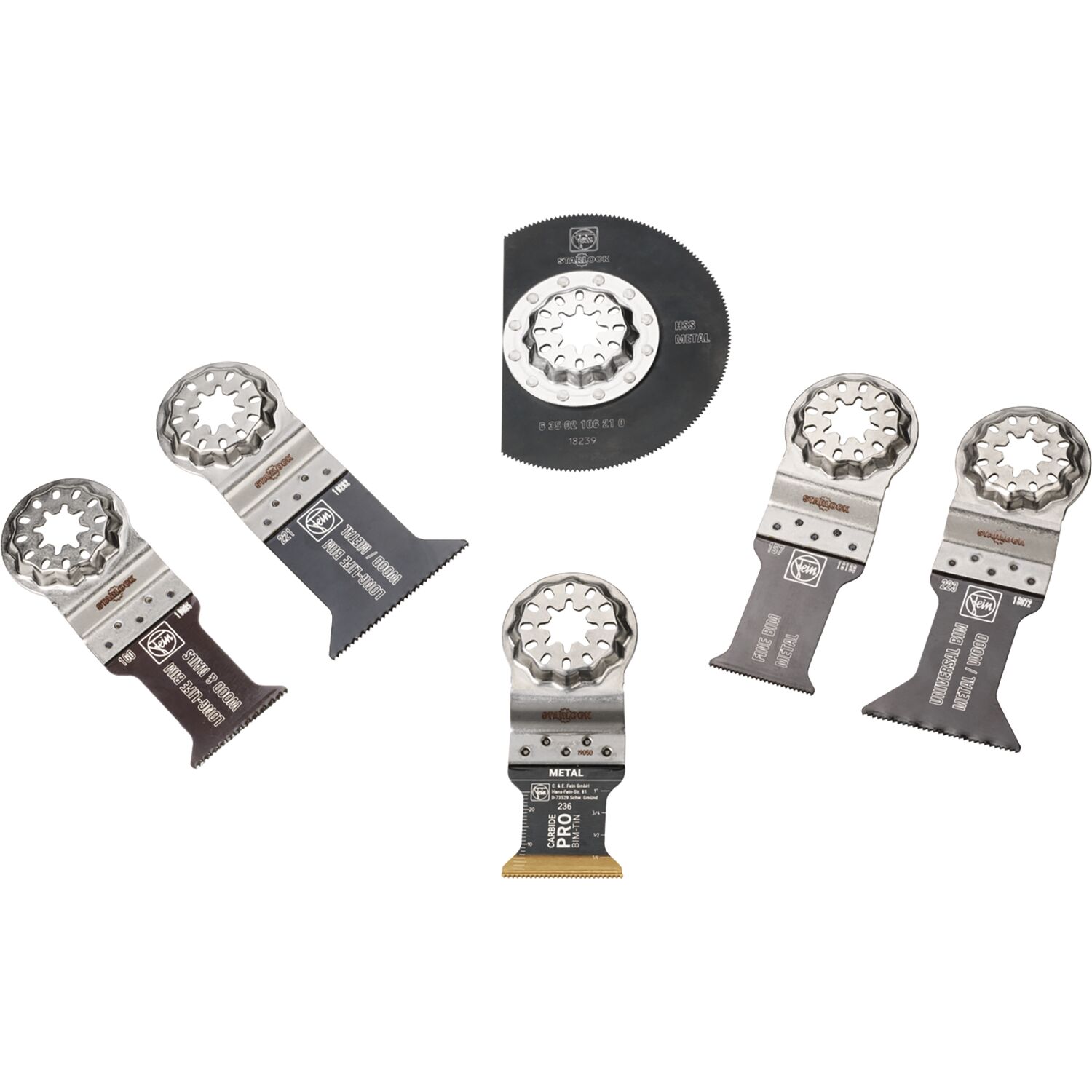 Fein Best of Starlock Metall Set 6-teilig