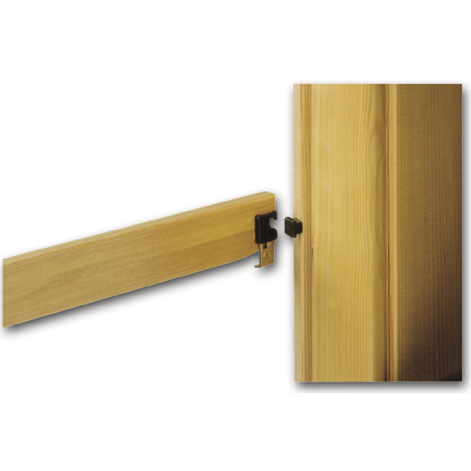 Maco #12387 MACO Sprossenkupplung zum Einbohren f. Sprossenkreuz, Kunststoff braun (12387)