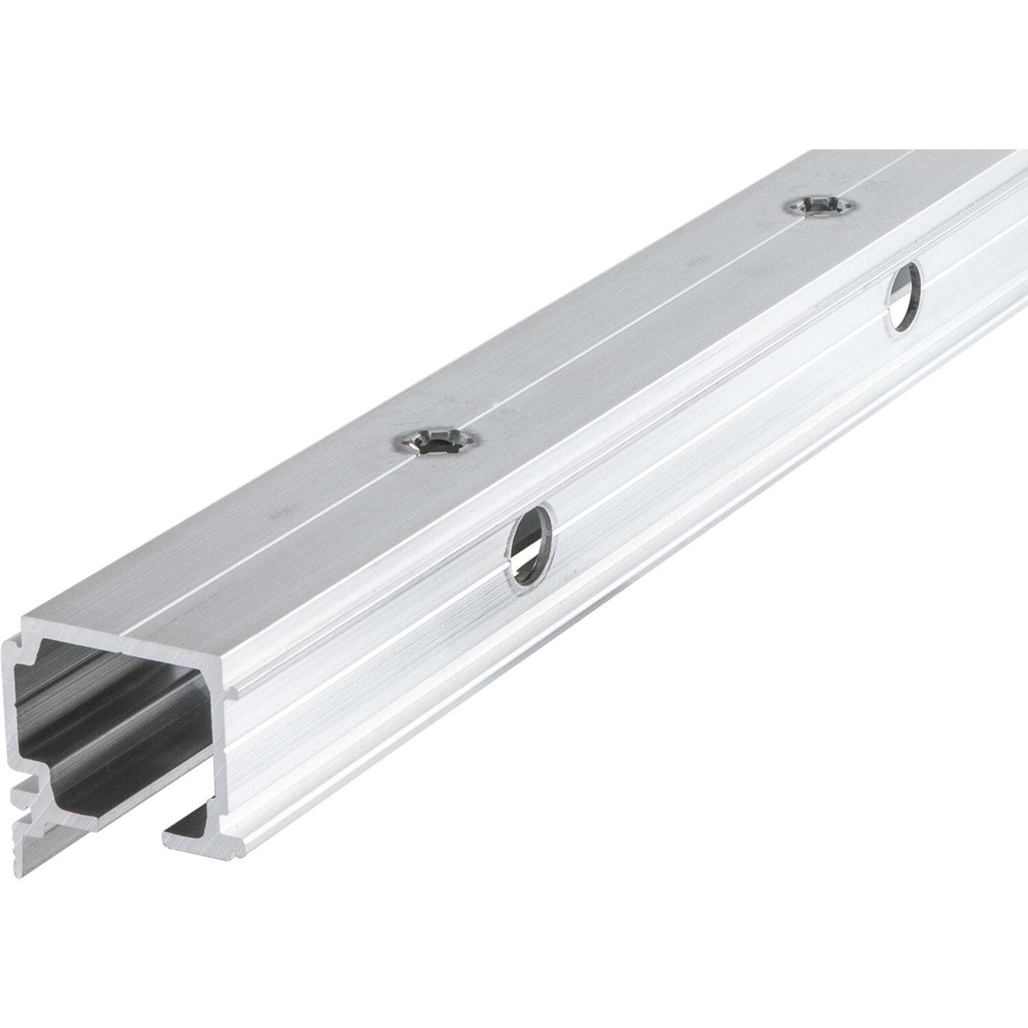 Hawa DIVIDO 100 Combi-Laufschiene gelocht Länge 2500mm Aluminium eloxiert