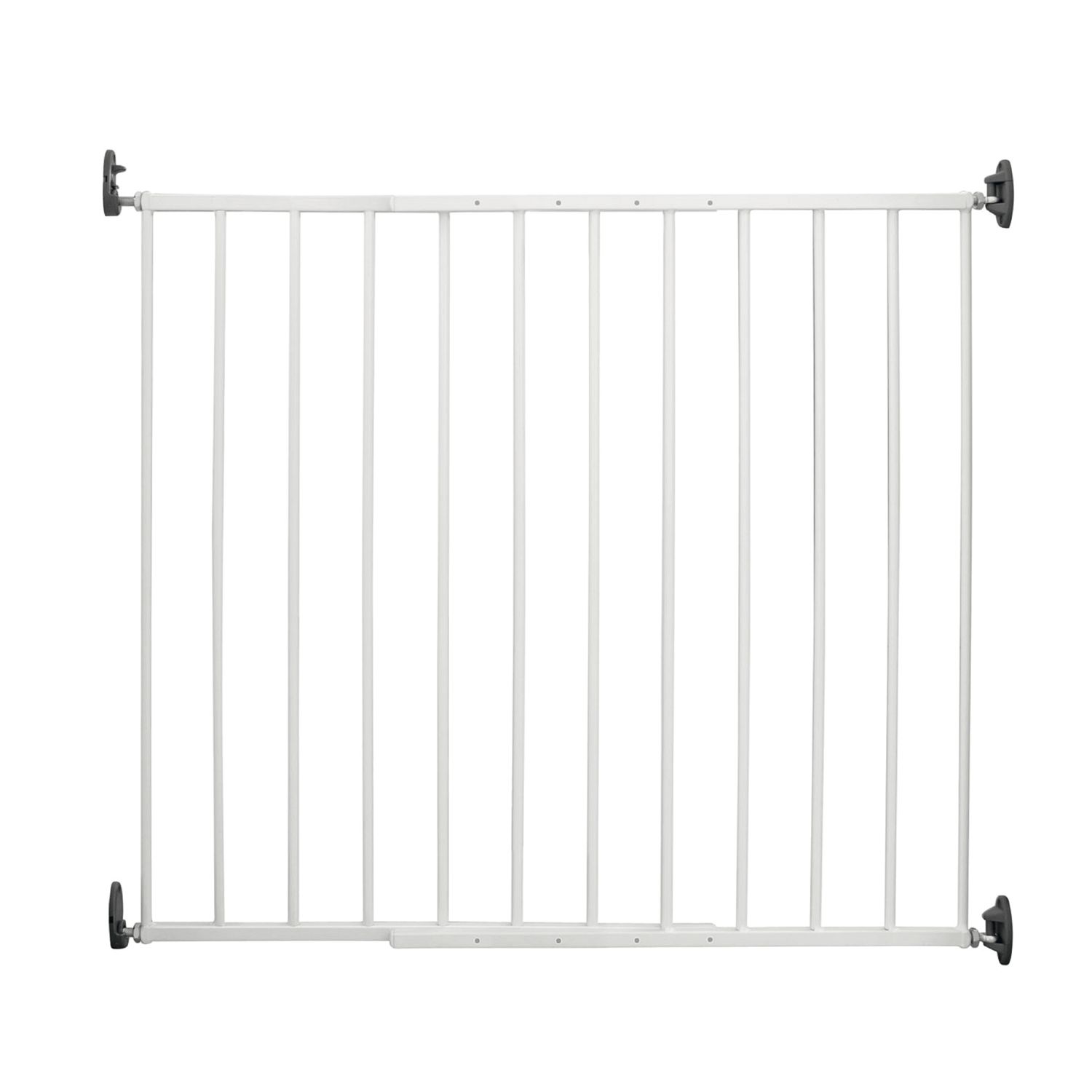 Tür- und Treppenschutzgitter Basic H 75 X B 68 - 106 cm, Stahl weiß