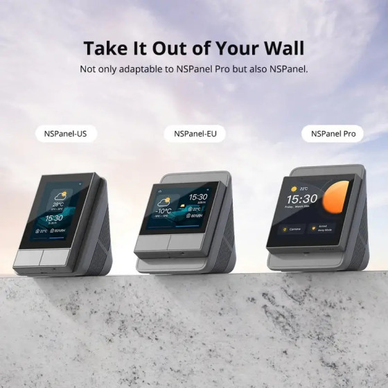 Sonoff Tischgehäuseständer für NSPanel und NSPanel Pro graphite
