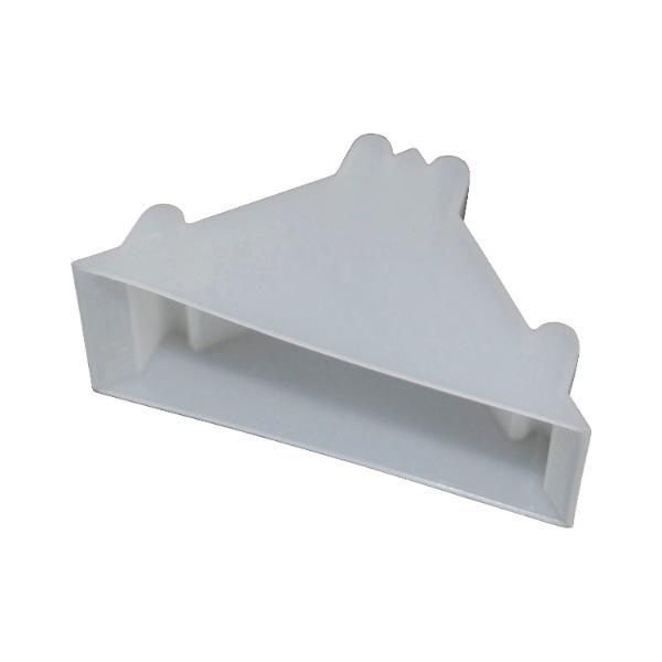 ninka Kantenschutzecke geschlossen mit Druckpolster transparent 25 x 50 mm